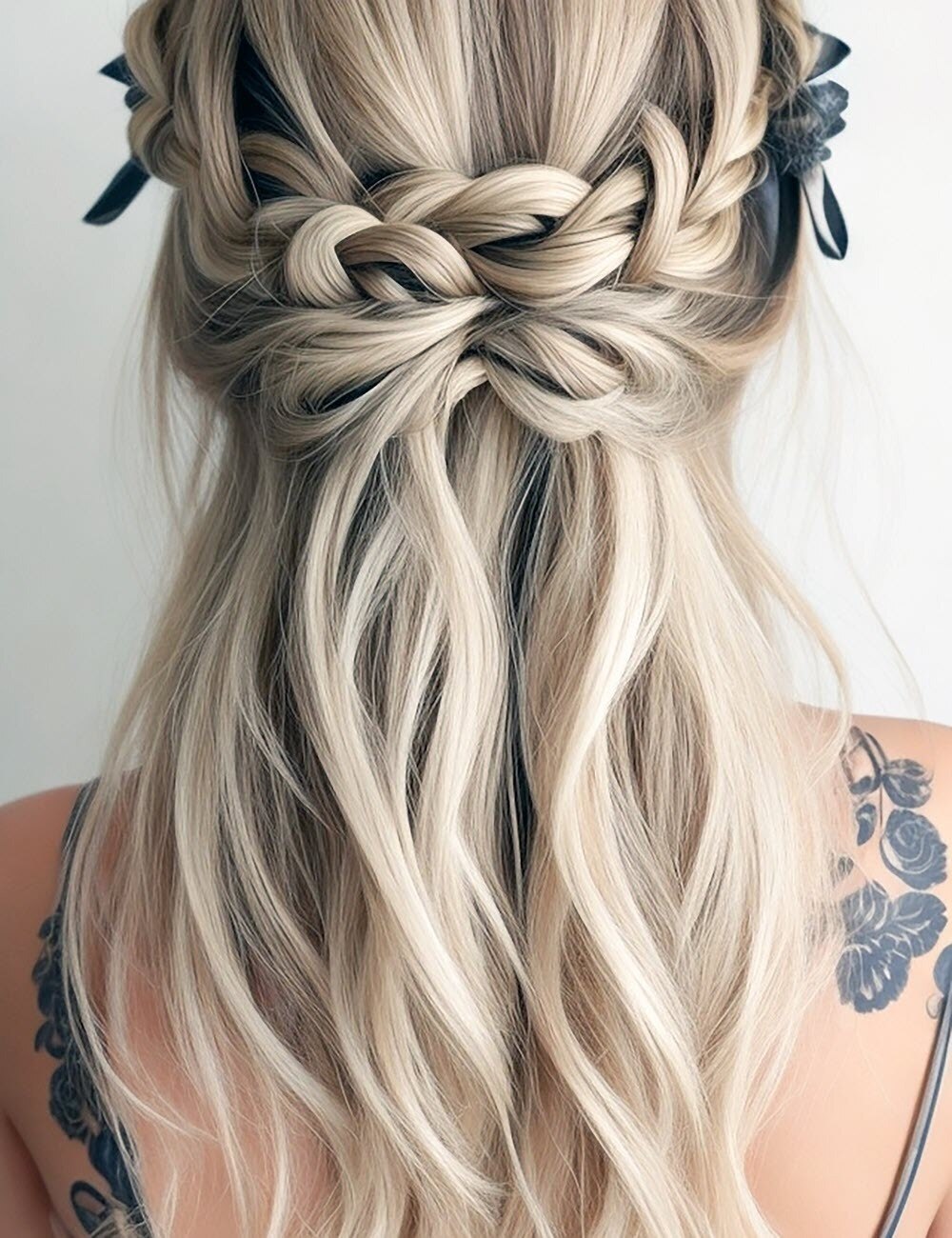 kiểu tóc đi chơi tết tóc tết thác nước