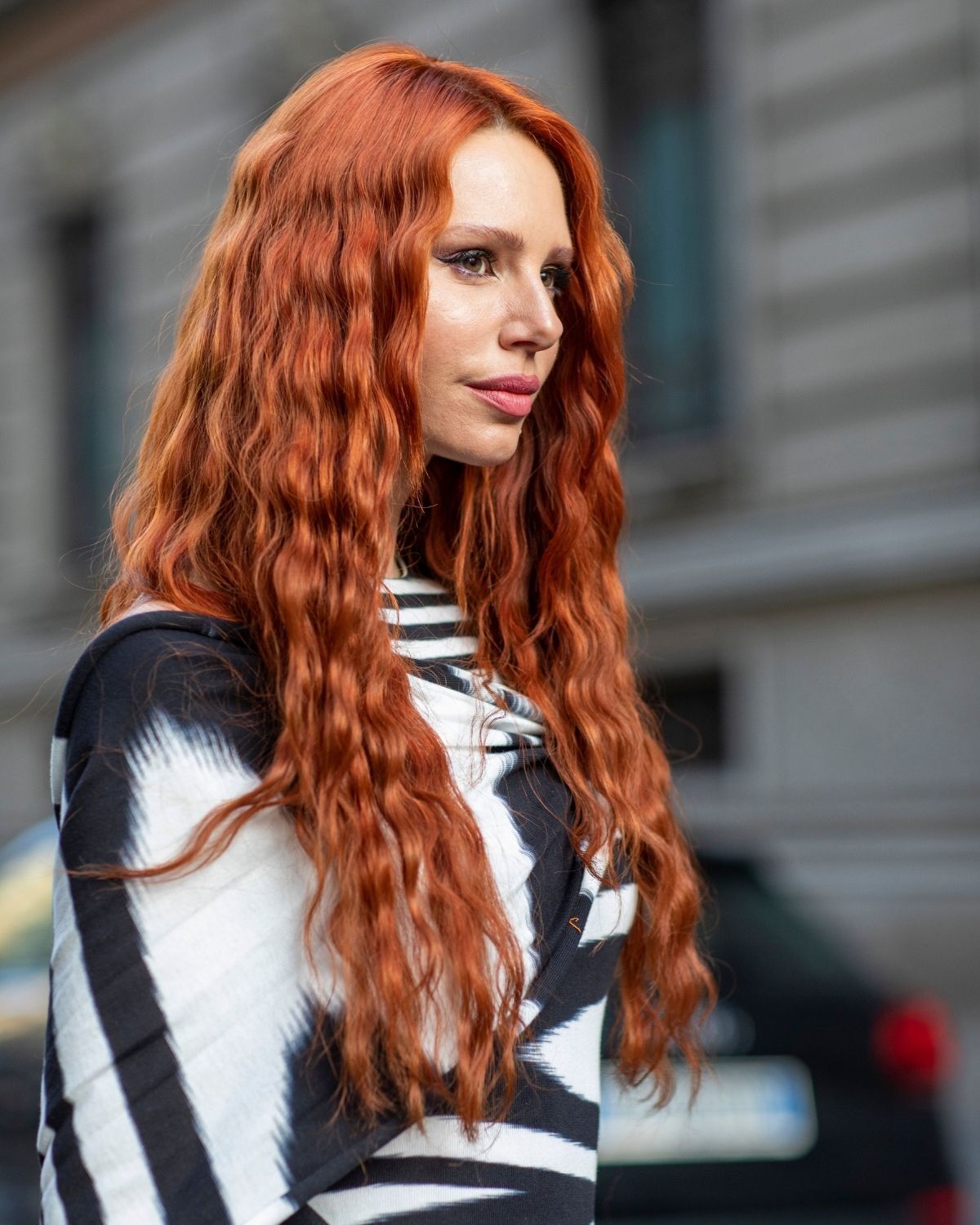 Màu tóc hot 2024 Đỏ cam