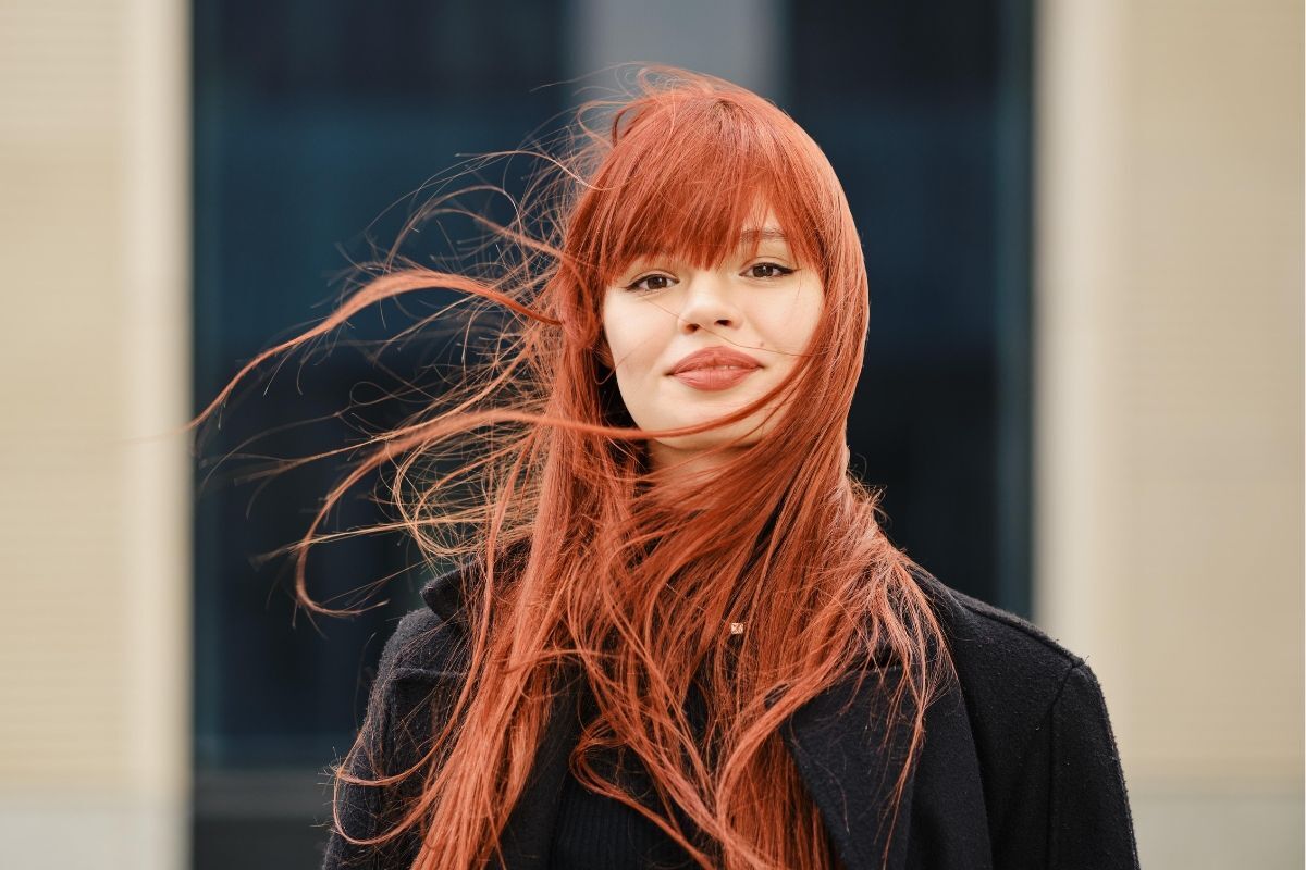 Màu tóc hot 2024 Đỏ cam