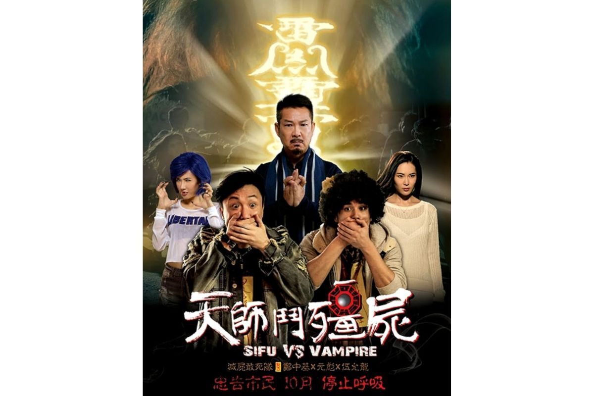Phim ma hồng kong kịch tính poster phim sifu and vampire