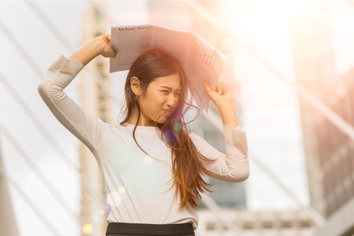 Bảo vệ tóc khỏi ánh nắng mặt trời