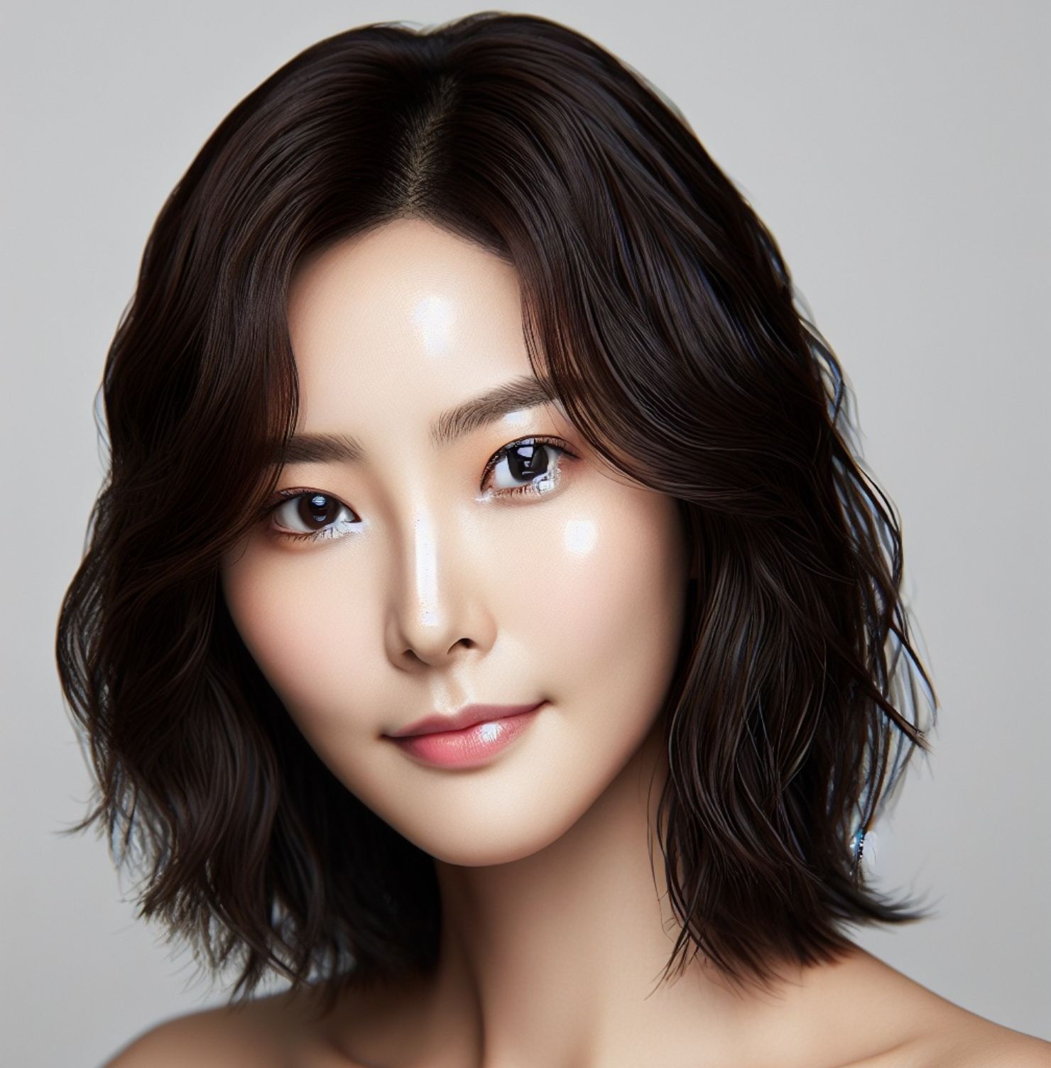  Tóc ngắn nữ uốn gợn sóng