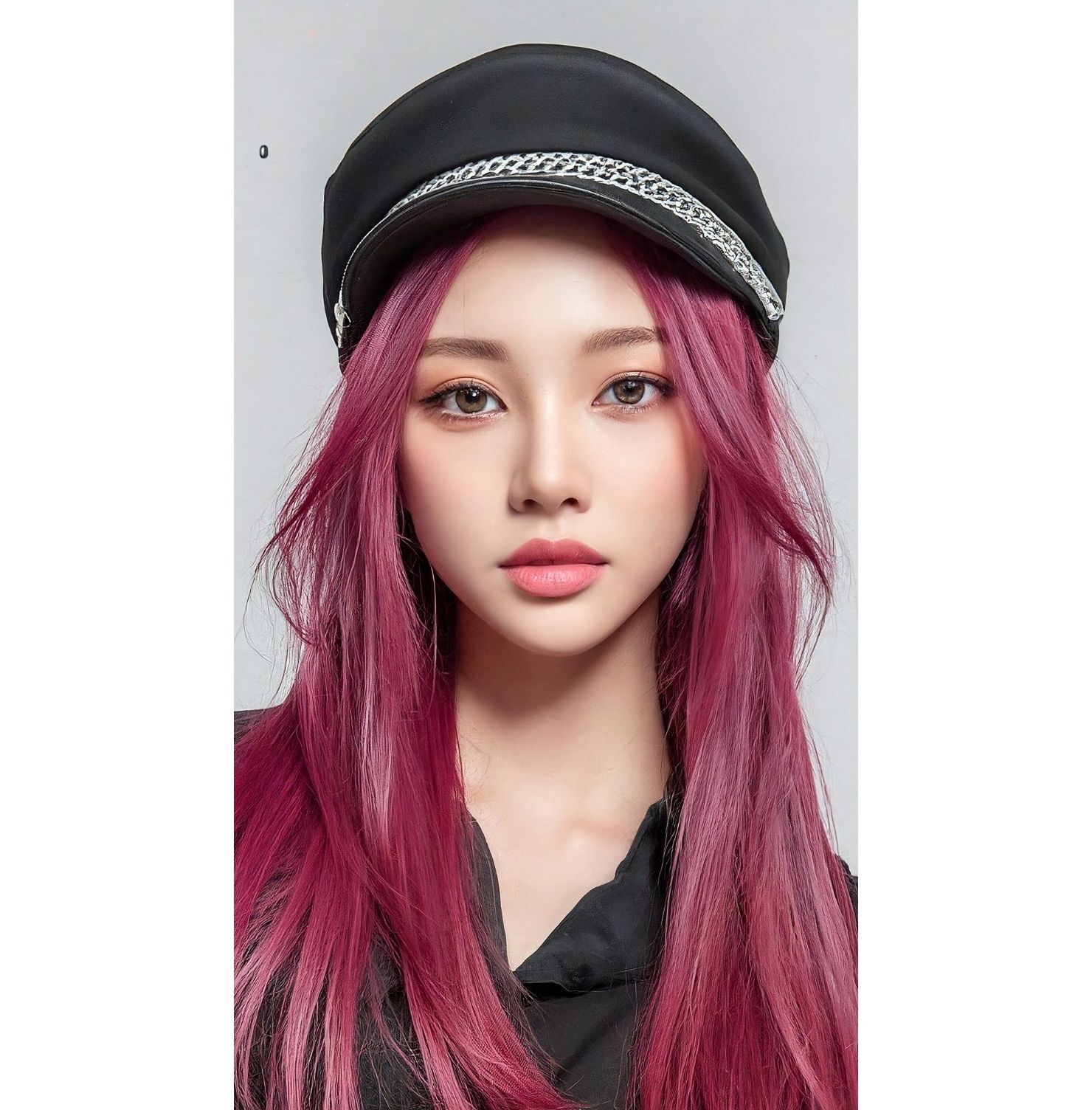 Tóc màu phúc bồn tử duỗi thẳng tự nhiên