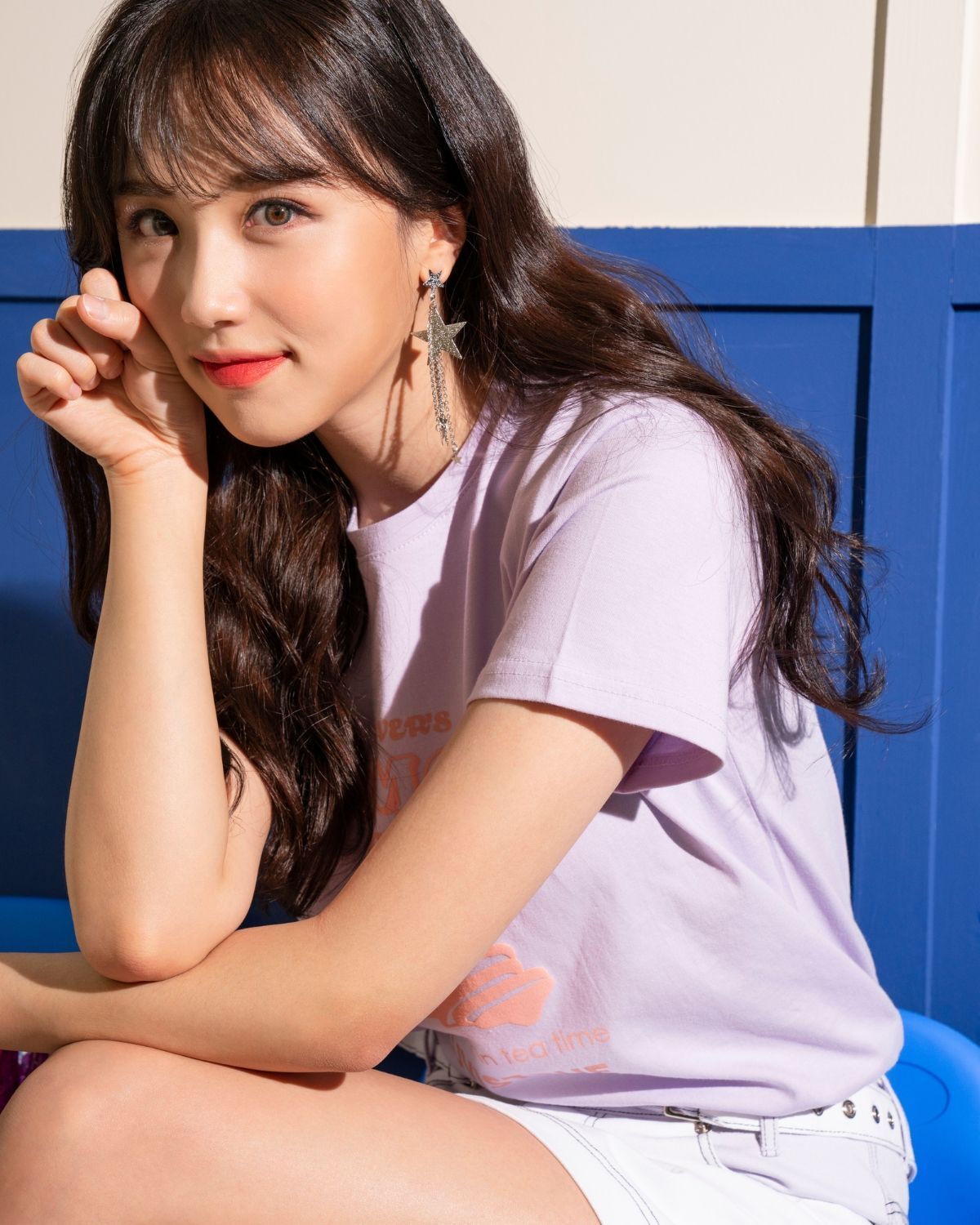 tóc rẽ ngôi lệch