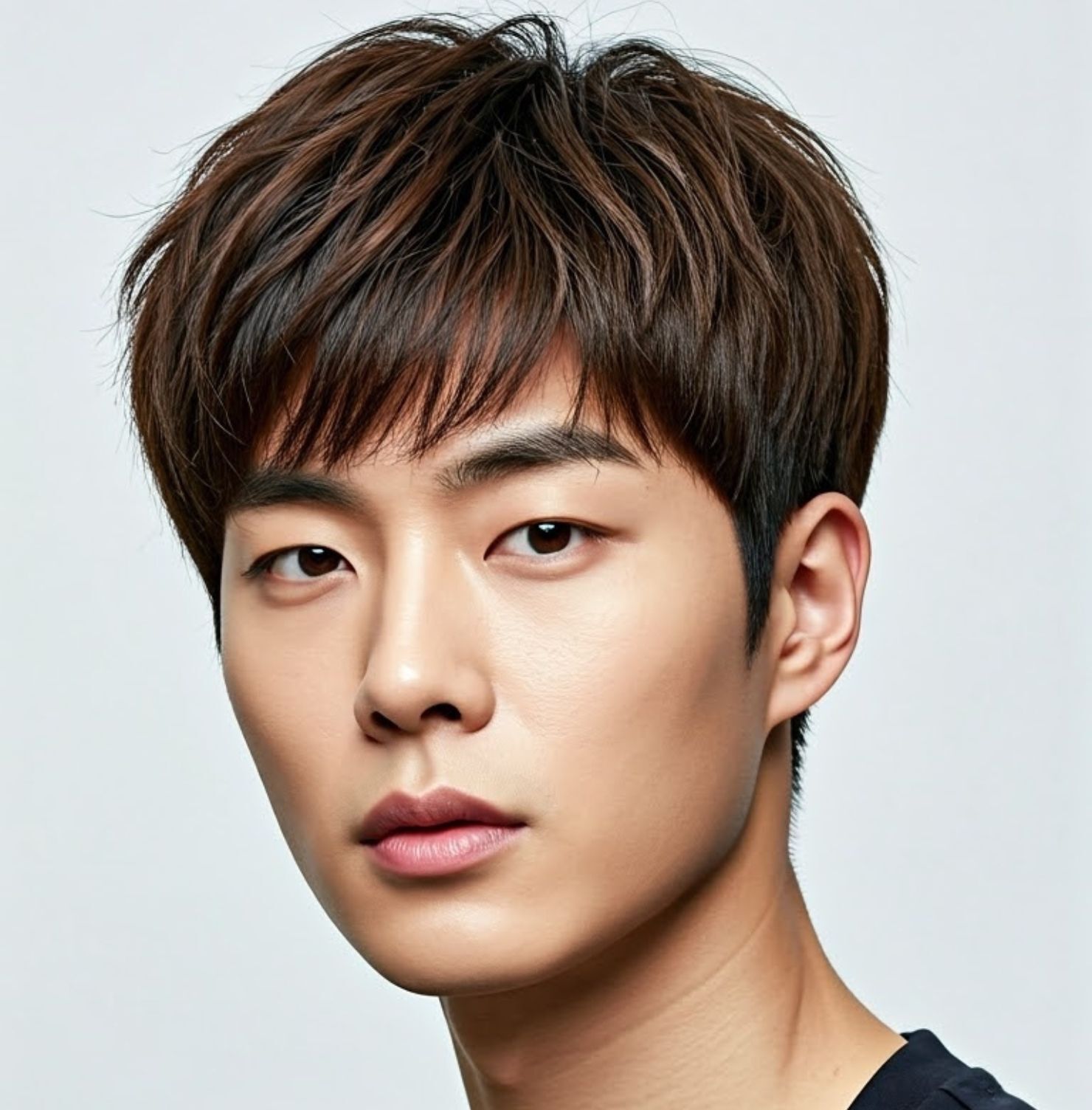 Tóc layer nam ngắn