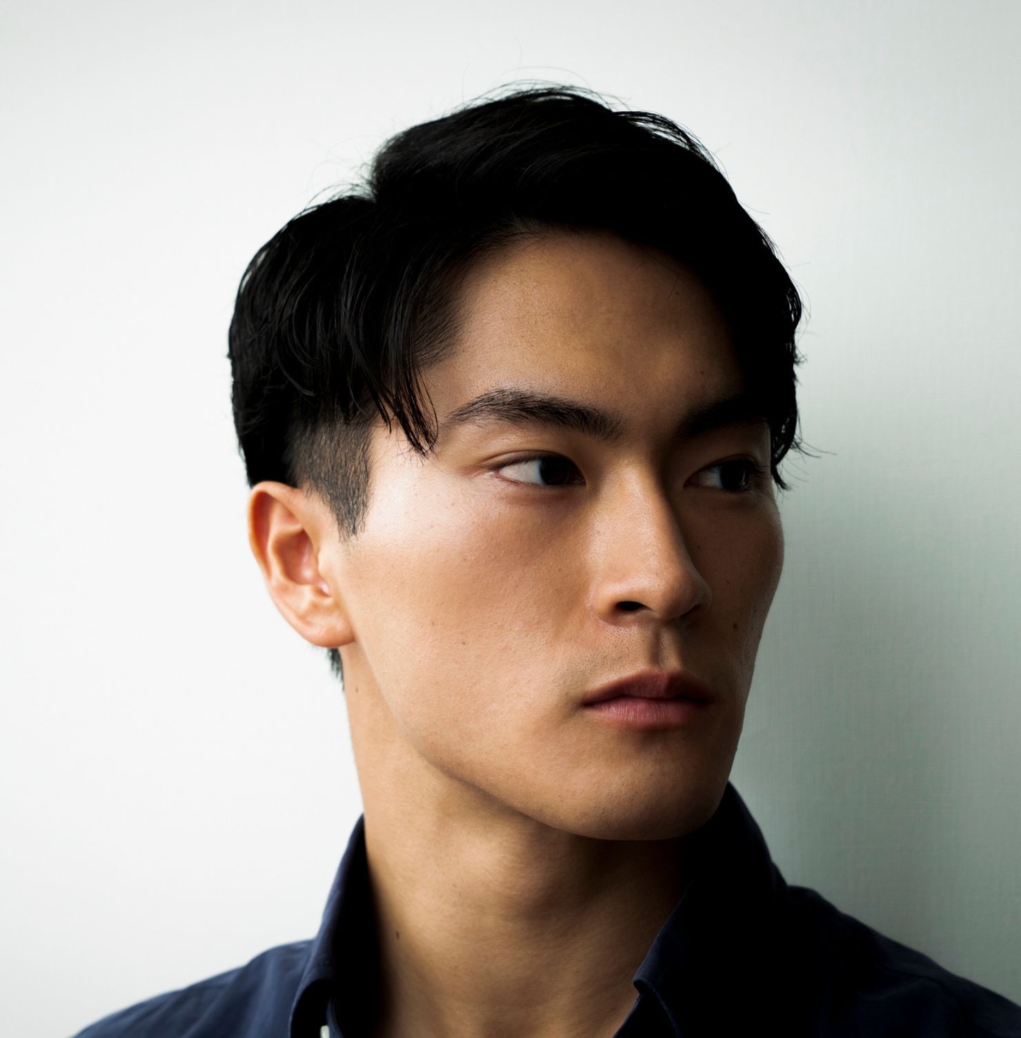 Tóc layer nam cạo 2 bên