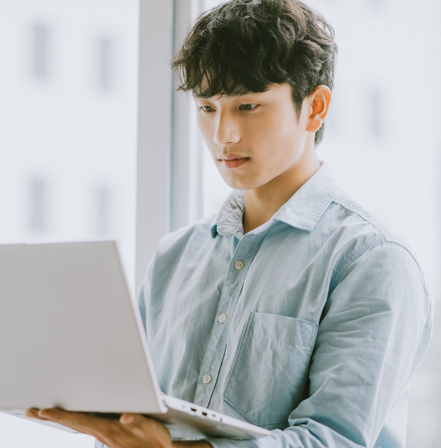 Tóc layer nam uốn