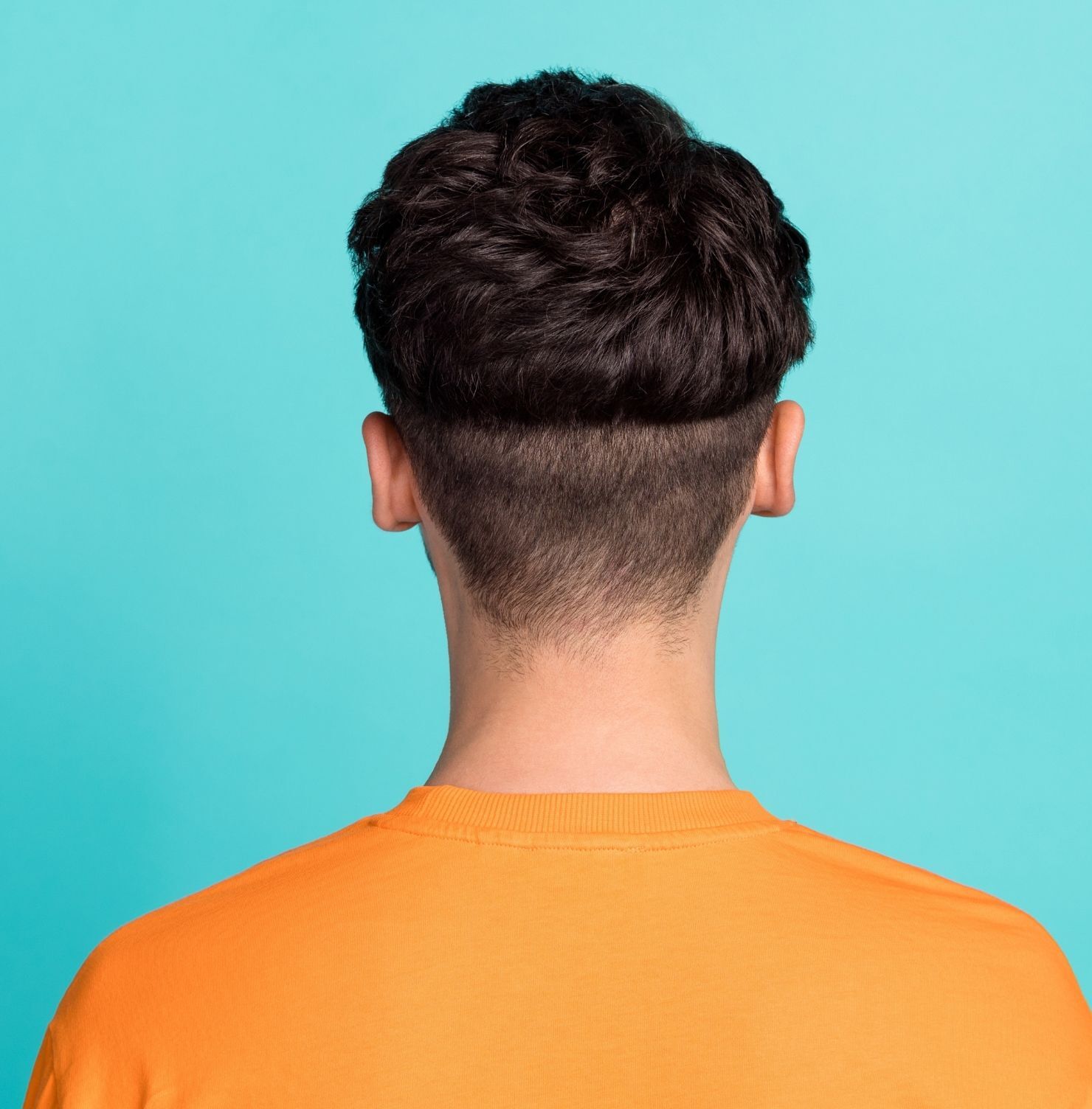 Tóc layer nam cạo gáy