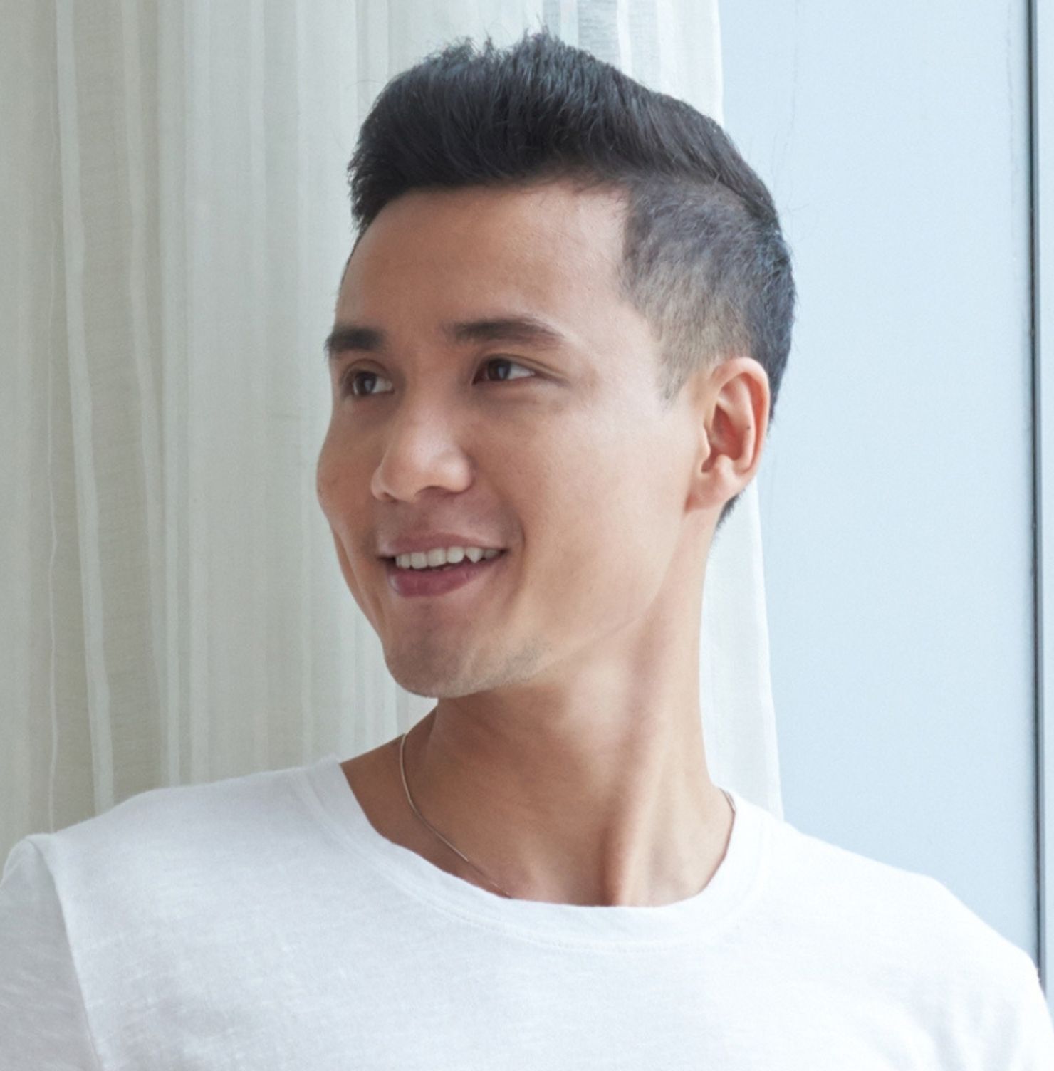  Tóc layer nam short quiff