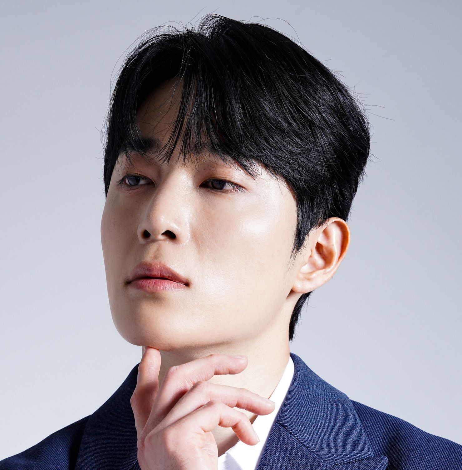 Tóc layer nam thẳng tự nhiên