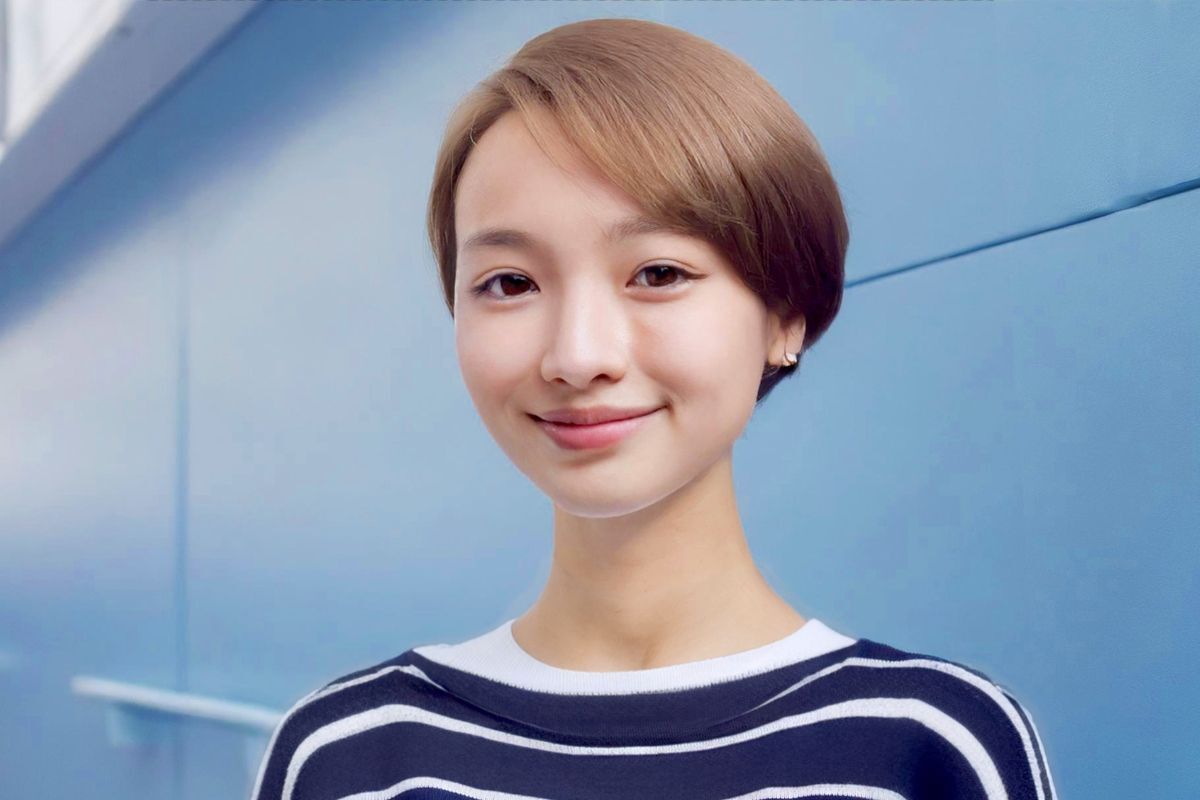 Tóc pixie mái xéo