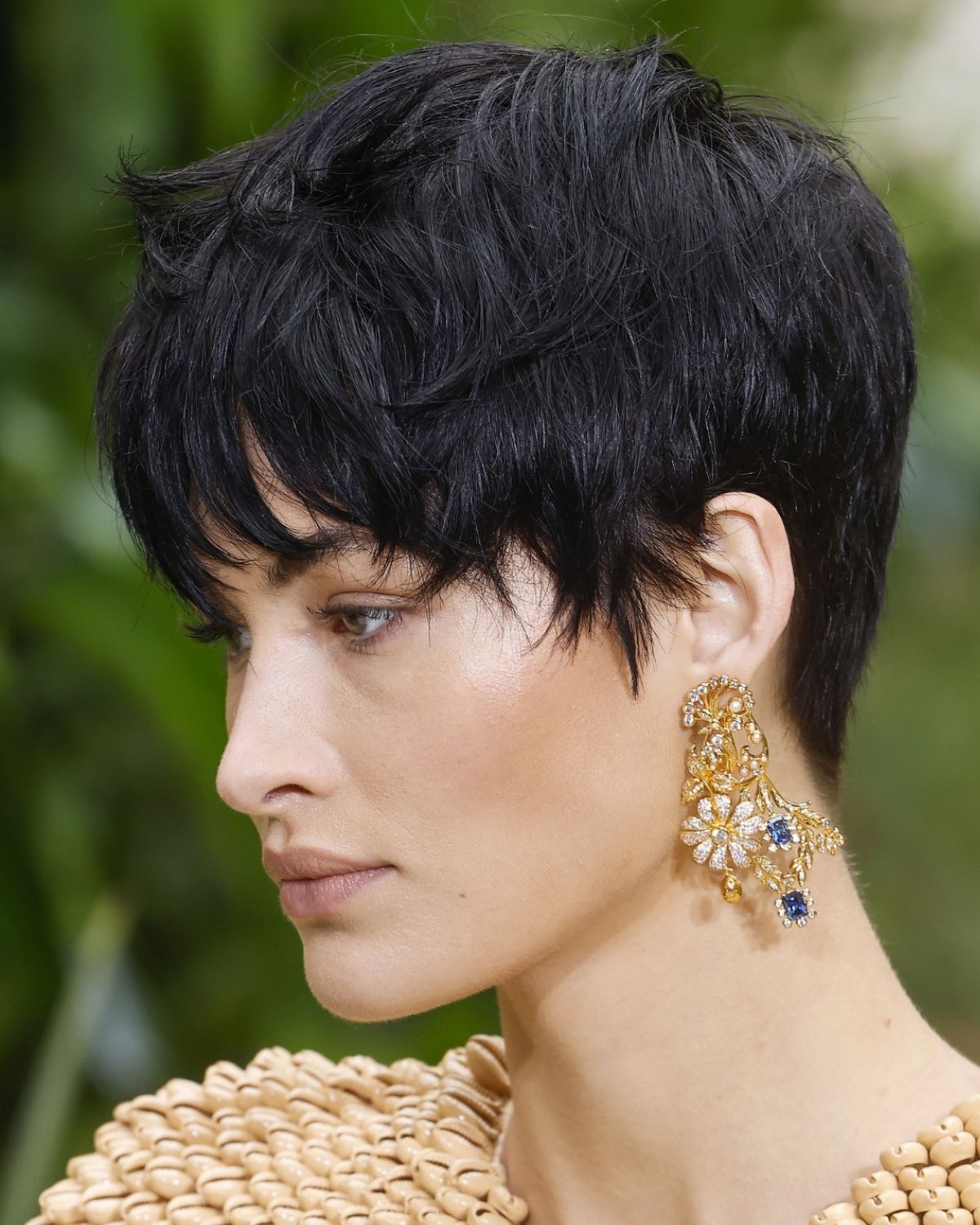 Kiểu tóc pixie cho mặt dài