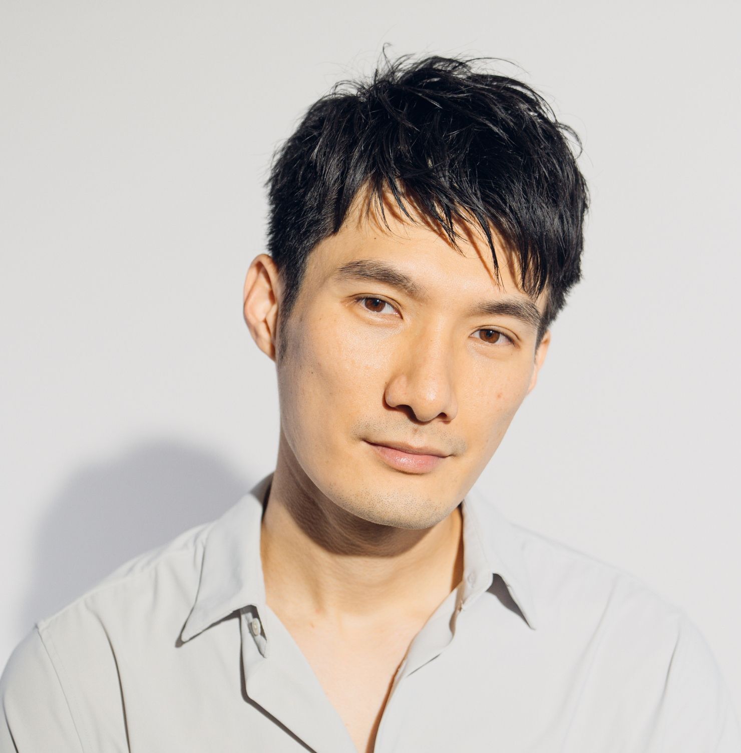 Tóc layer nam mái thưa