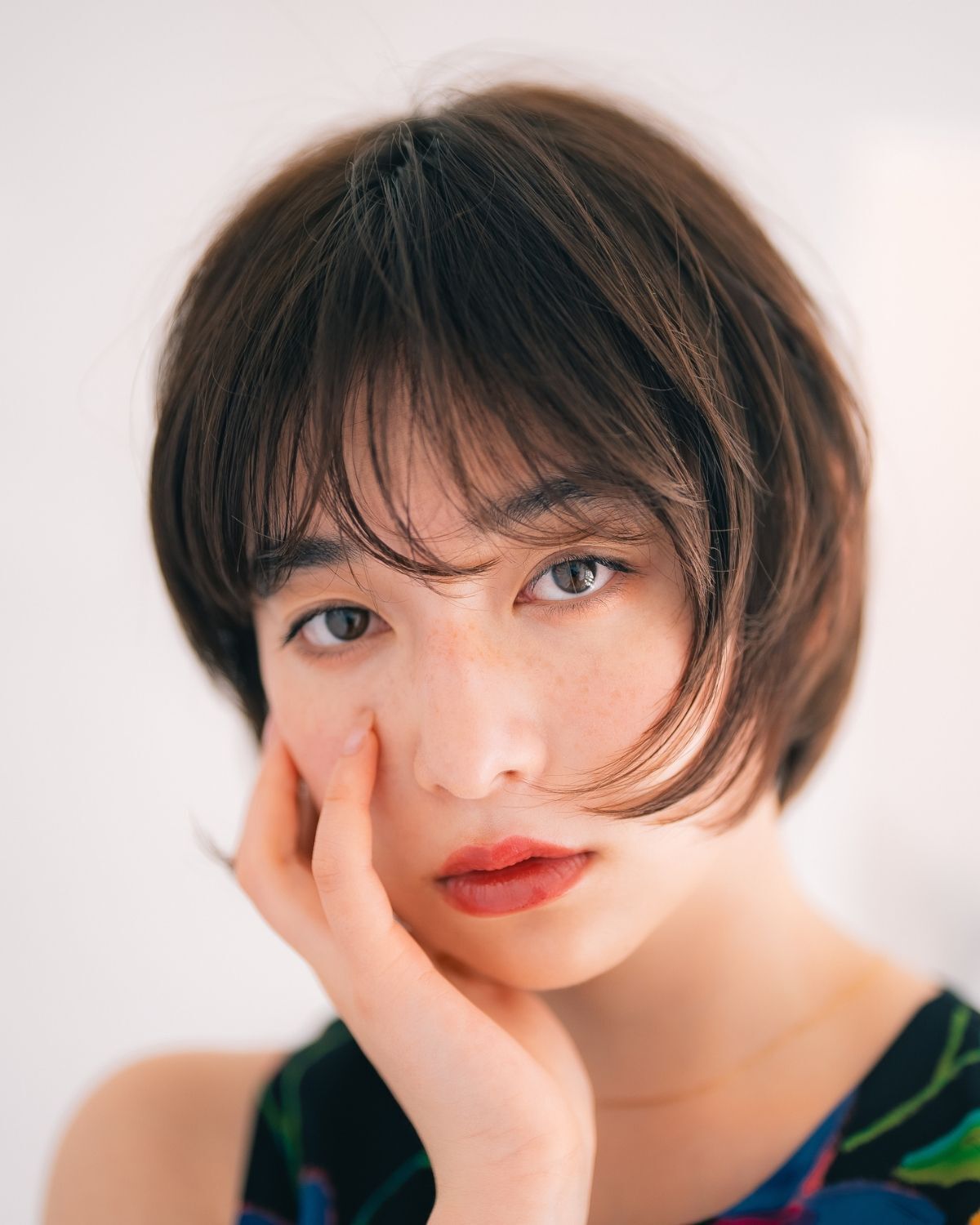 Tóc pixie cho mặt vuông