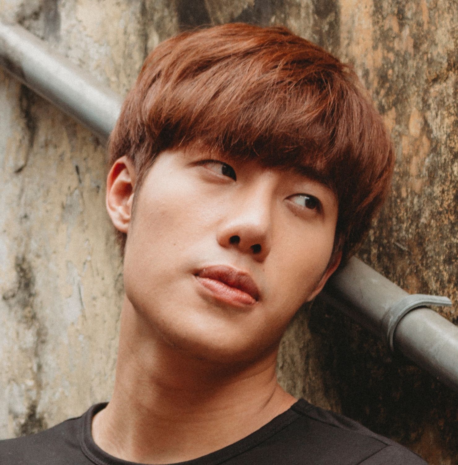 Kiểu tóc layer nam mái ngố