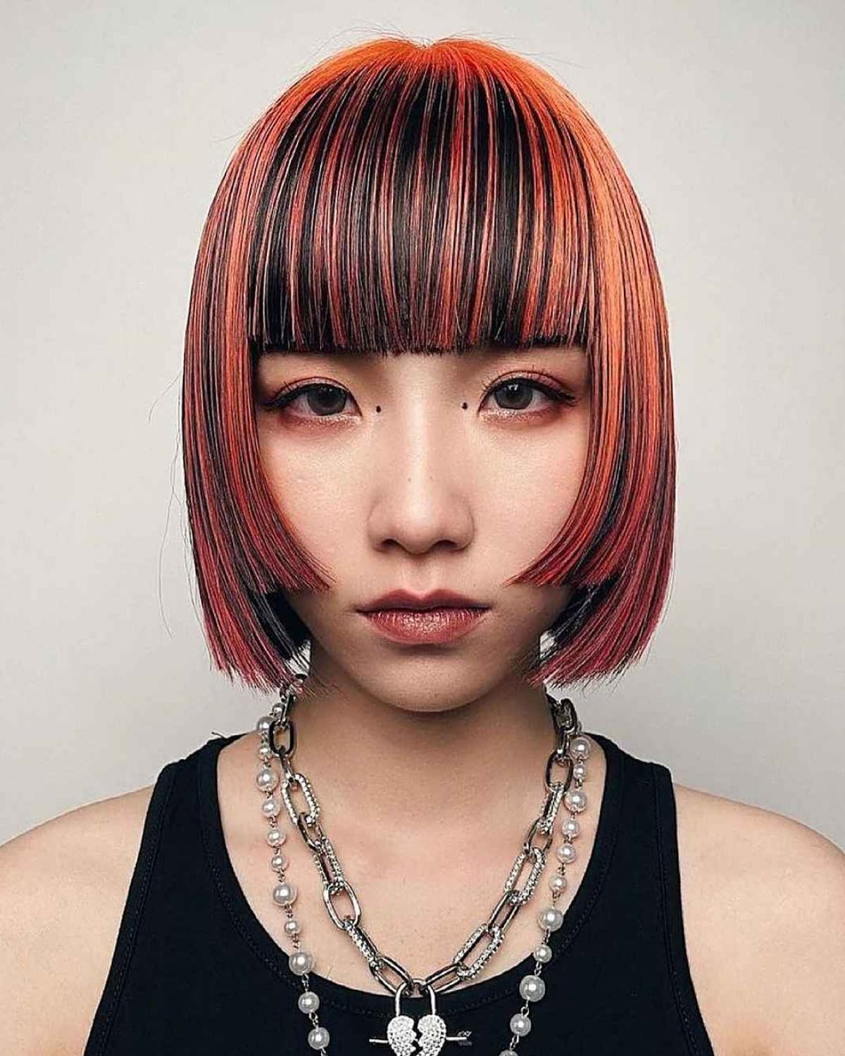 Tóc ép kiểu Hime