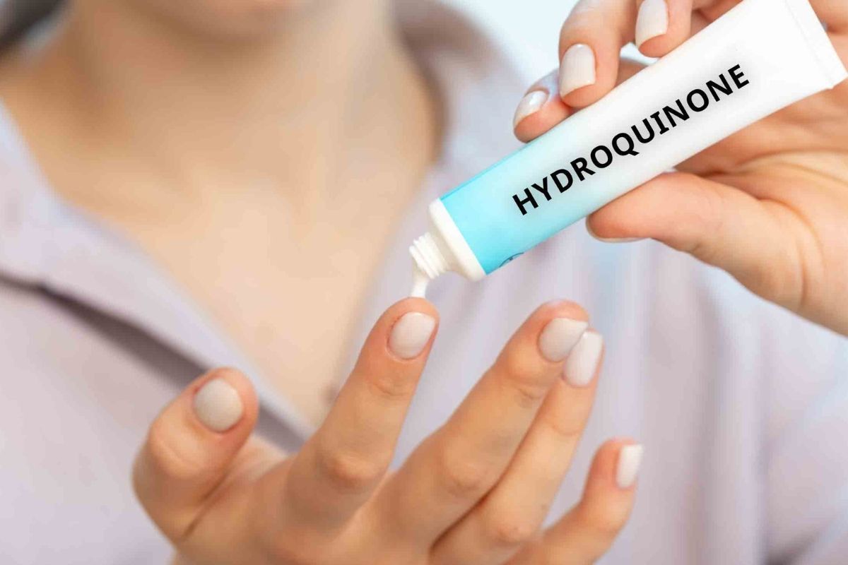 cách trị thâm mụn hydroquinone