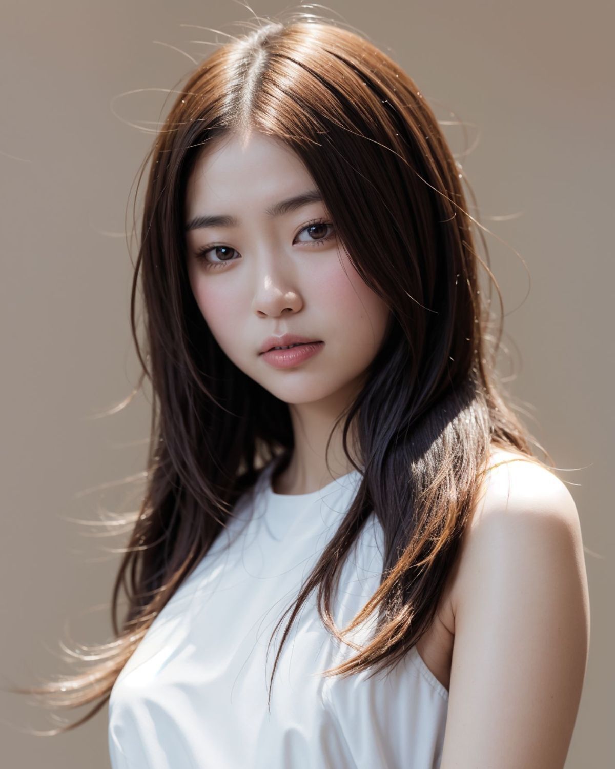 Tóc chiếc lá bầu và dài