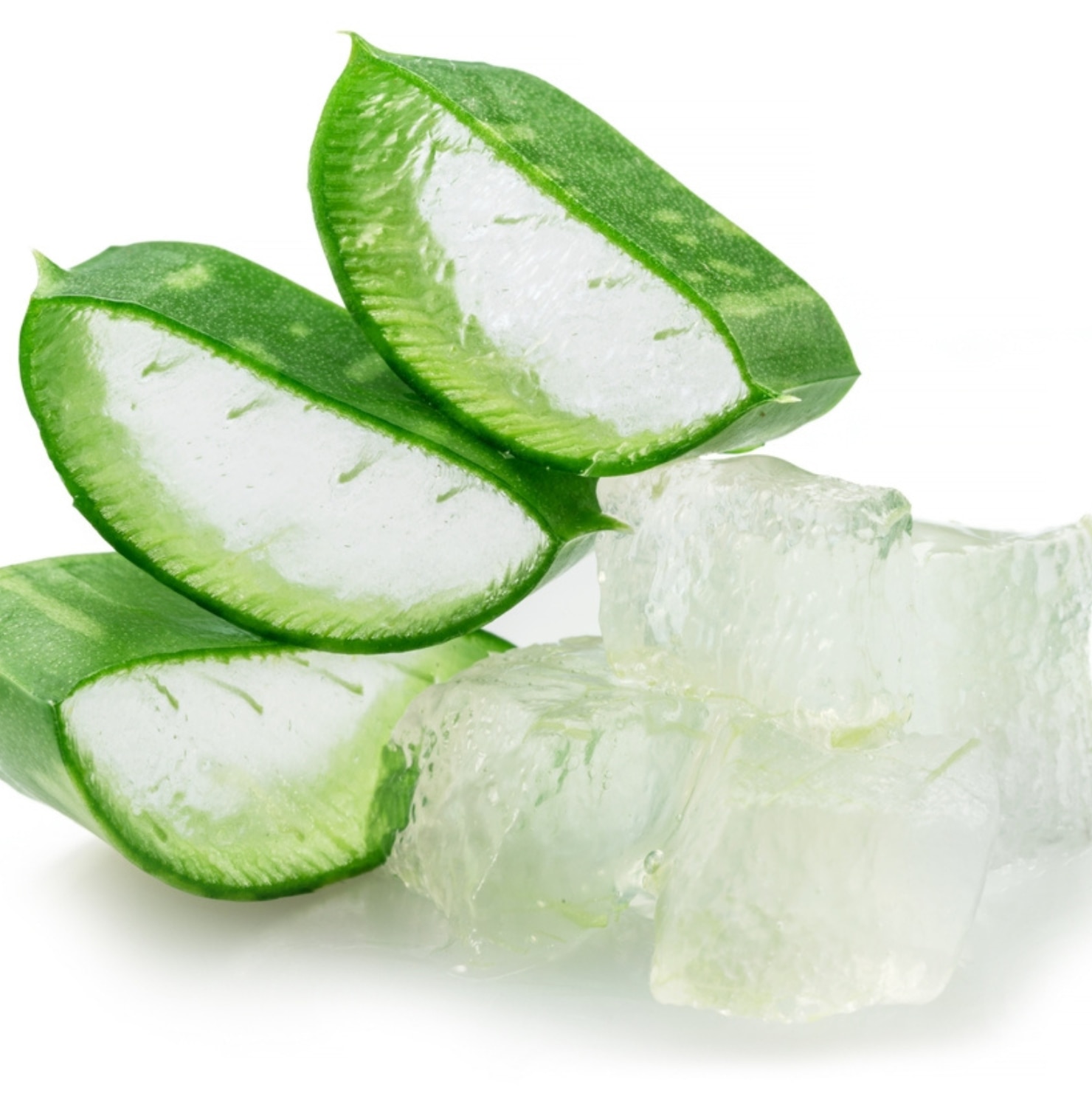 vitamin b1 có tác dụng gì cho tóc ủ tóc bằng vitamin b1 và nha đam các lát nha đam và thịt nha đam xếp chồng lên nhau