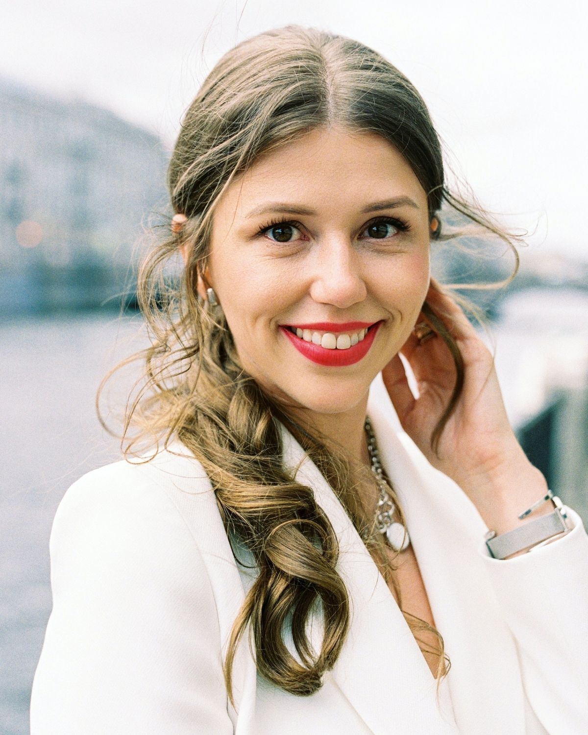 tóc màu nâu tây matcha