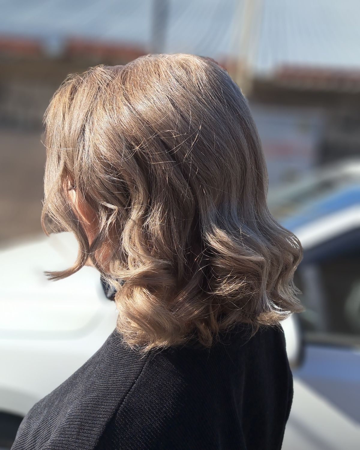 Màu tóc đẹp trà sữa