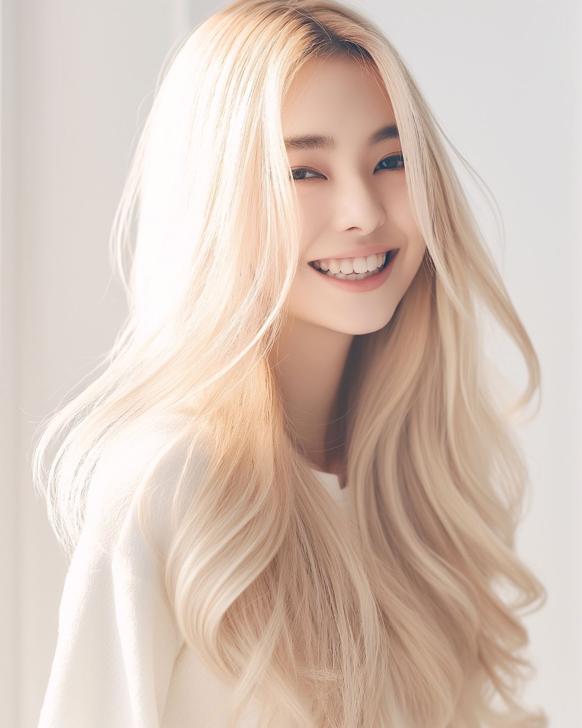 Tóc chiếc lá bầu uốn đuôi