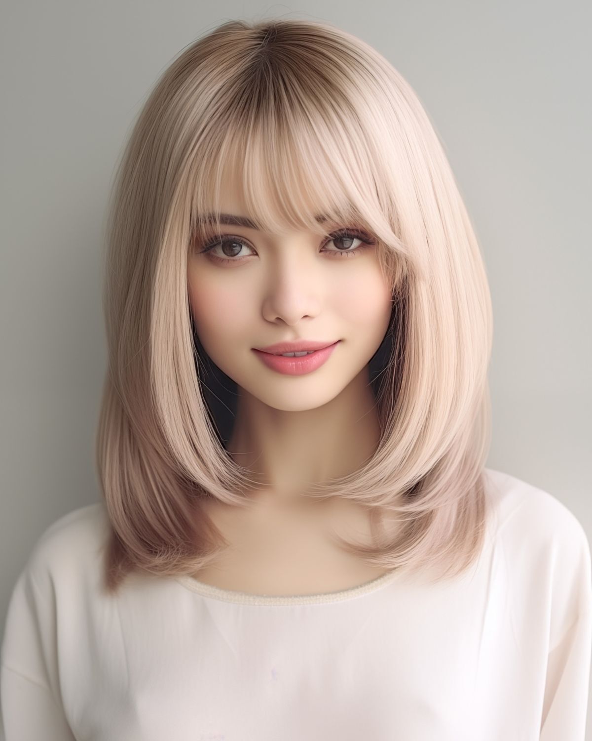 Tóc chiếc lá dáng sole