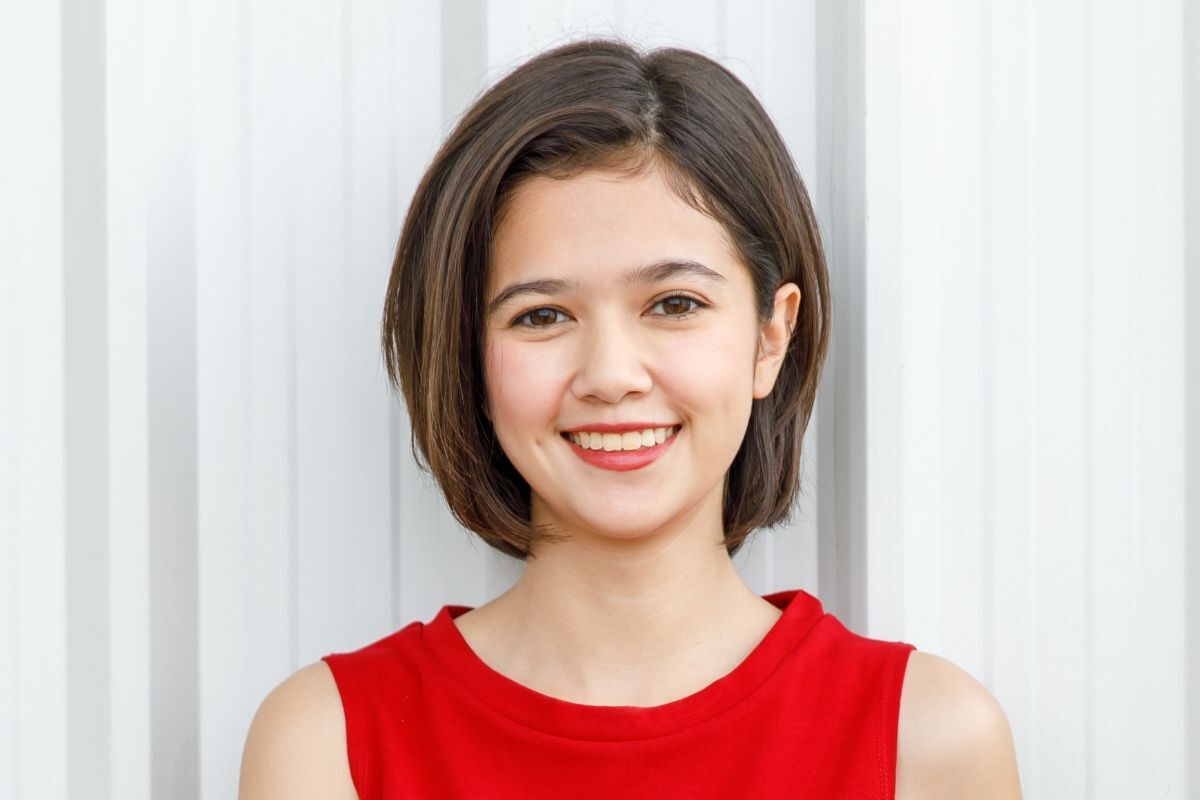 Tóc ngắn layer không mái