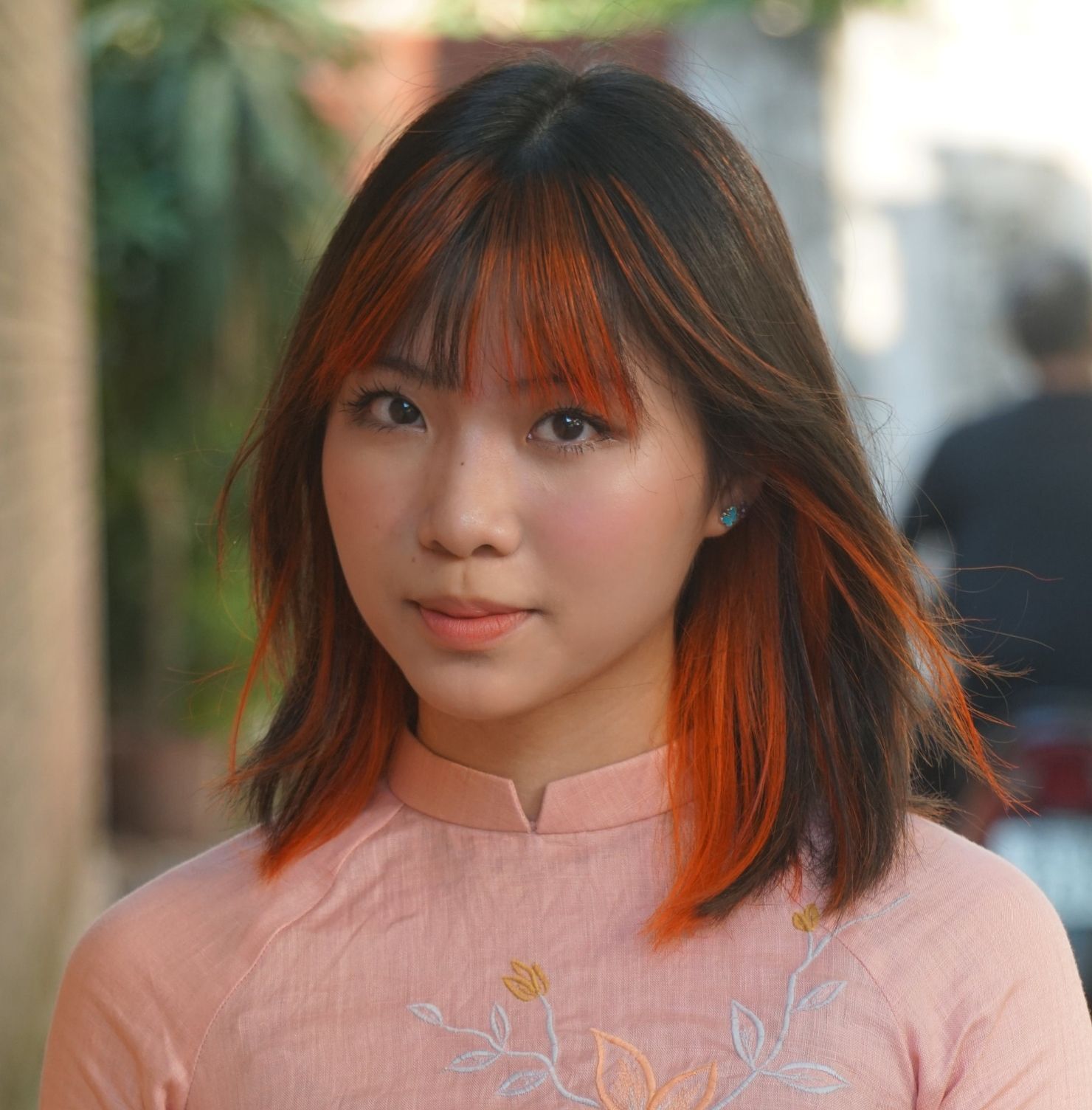 Tóc ngắn tỉa layer Trung Quốc