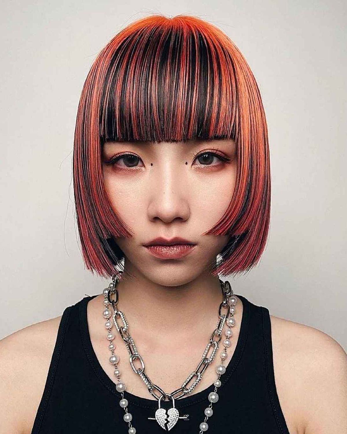 Tóc mái đẹp kiểu Hime 2024