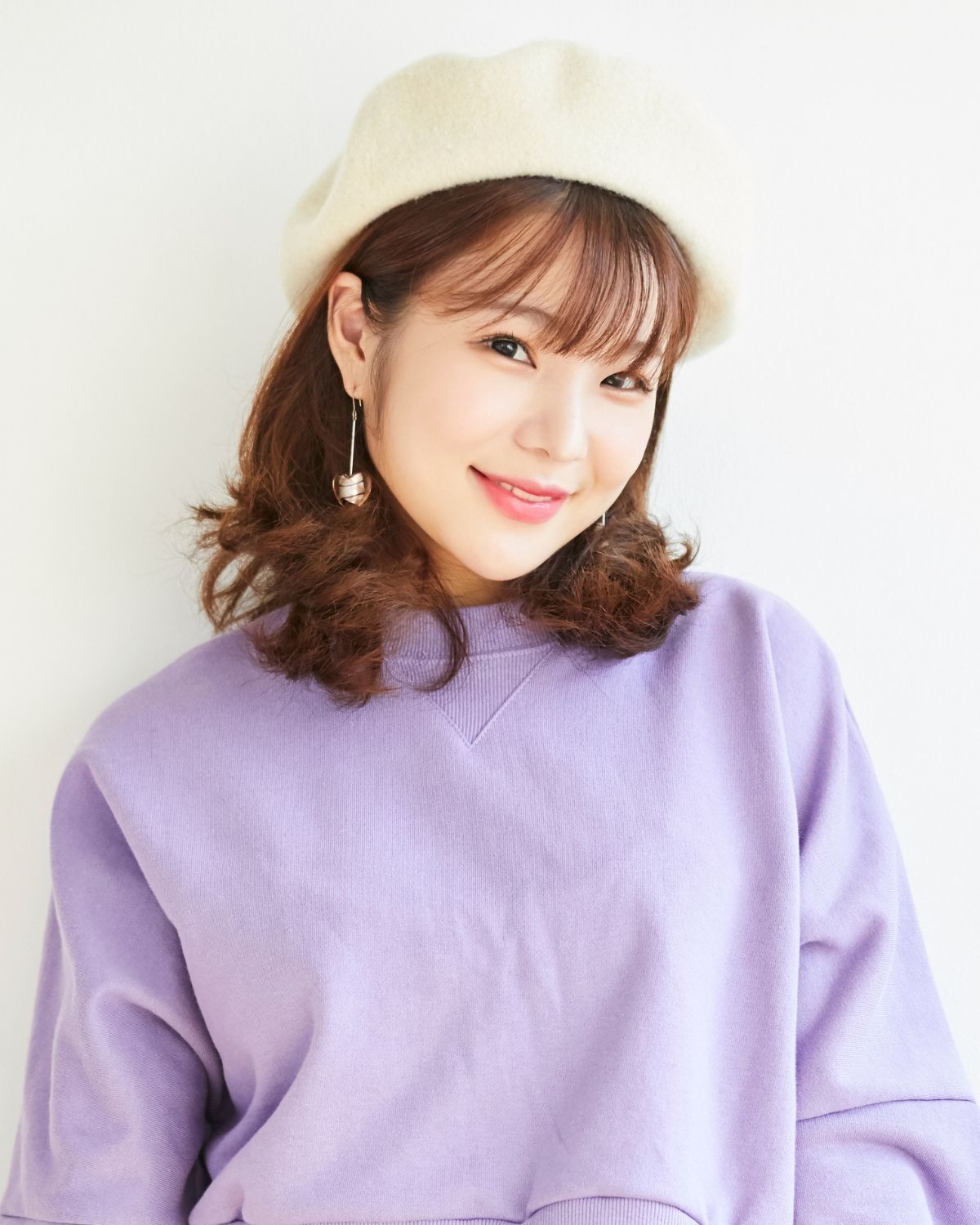 Tóc mái thưa Hàn Quốc duỗi phồng 2024