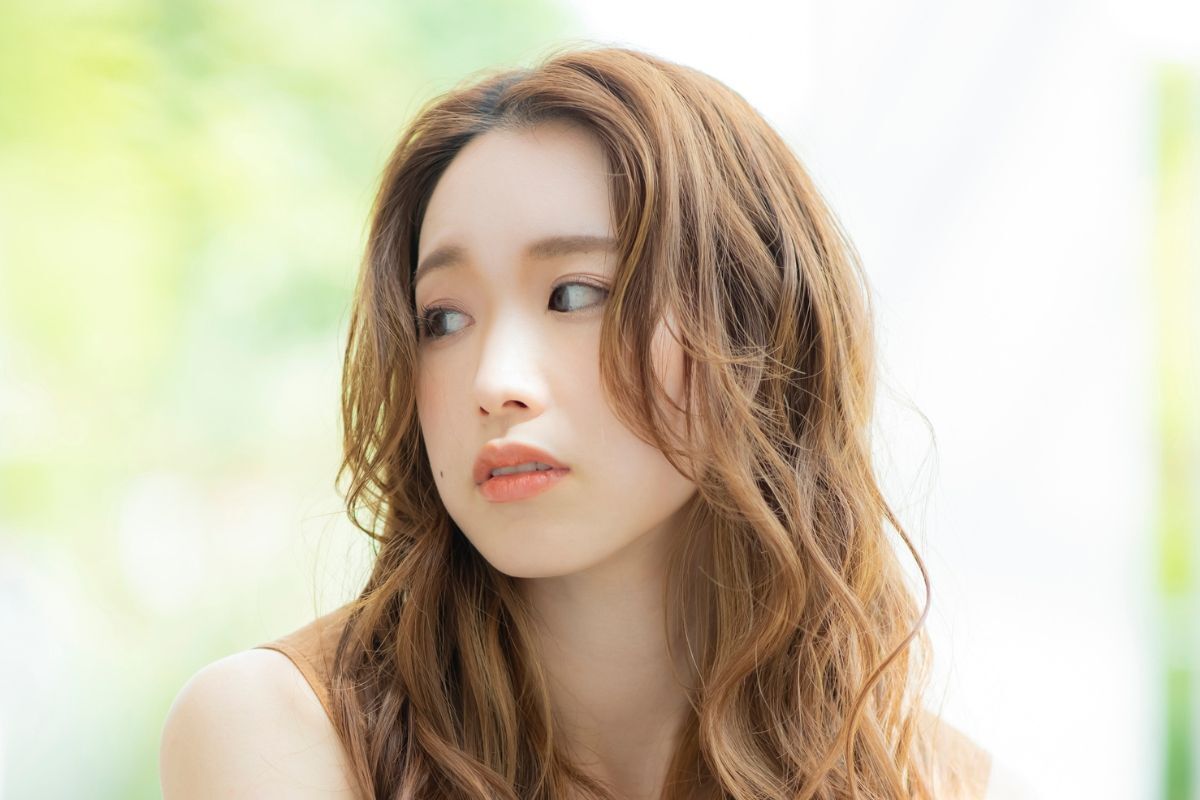 Tóc mái dài xoăn sóng nước