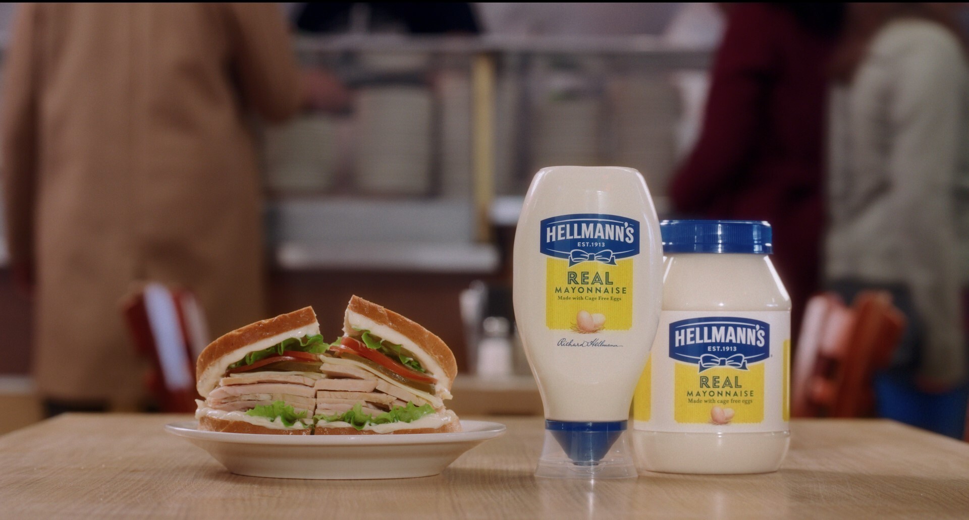 What She's Having Sandwich with Hellmann's