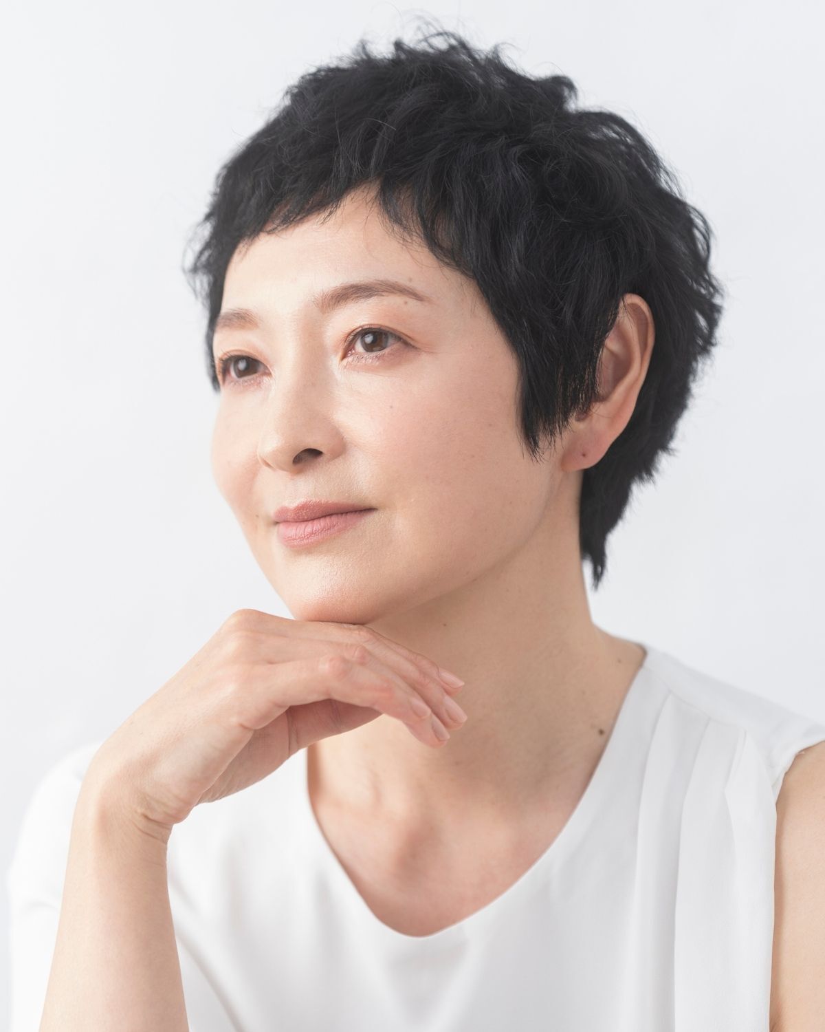 Tóc tém trung niên