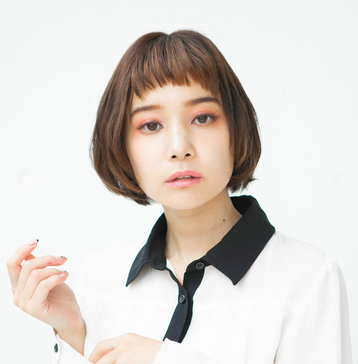 Tóc mái ngố thưa Hàn Quốc