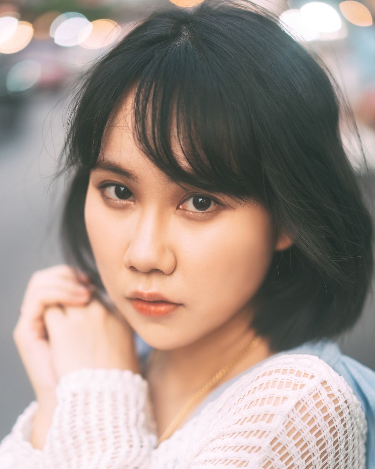  Kiểu tóc bob ngắn uốn cụp