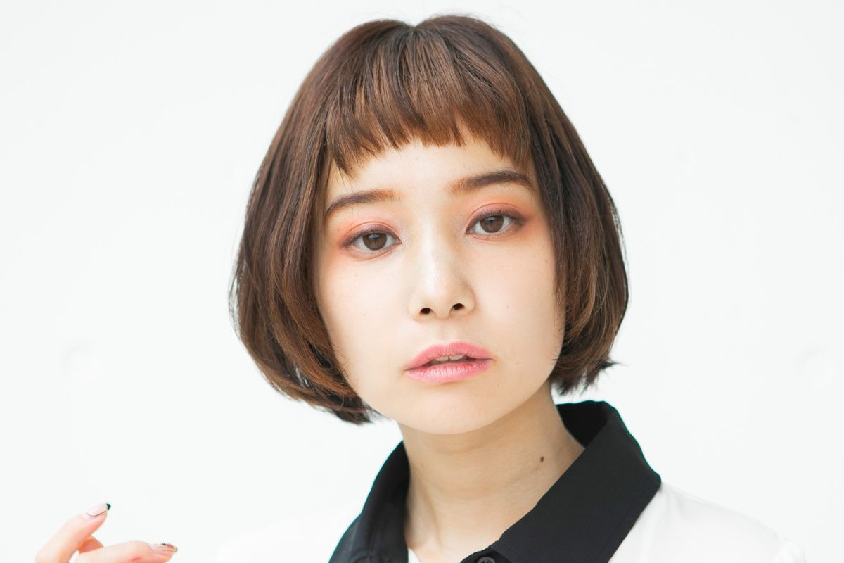 Tóc bob ngắn mái ngố