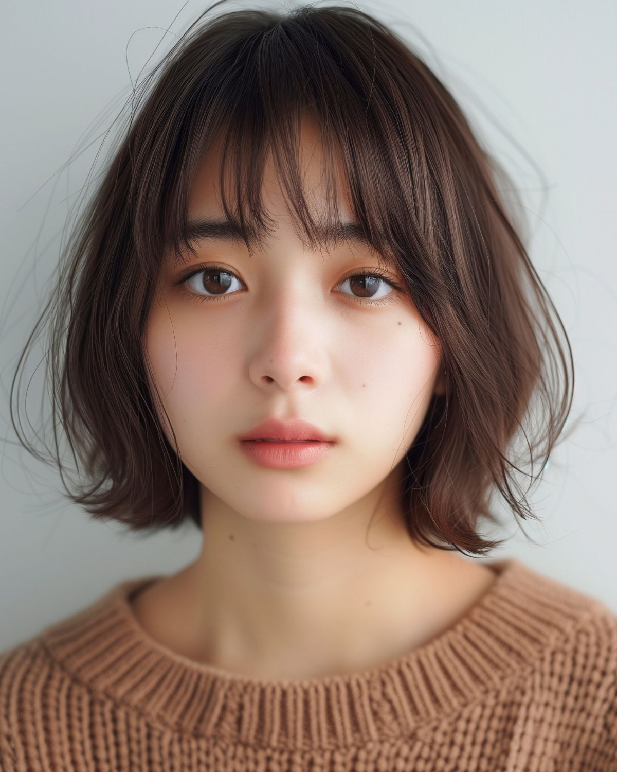 Tóc bob ngắn cho mặt vuông