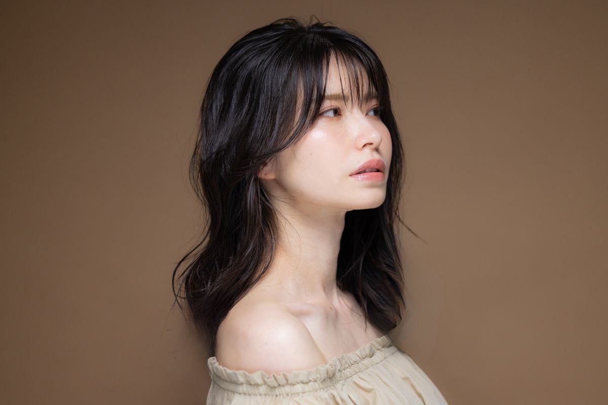 Tóc ngắn ngang vai cho tóc mỏng