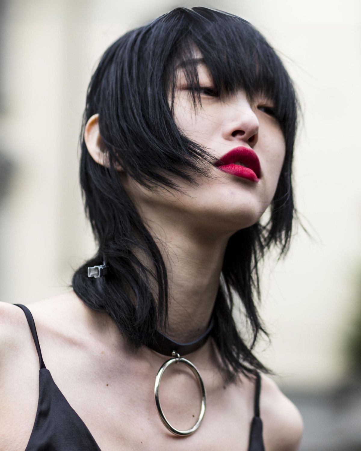 Tóc ngắn ngang vai kiểu Nhật