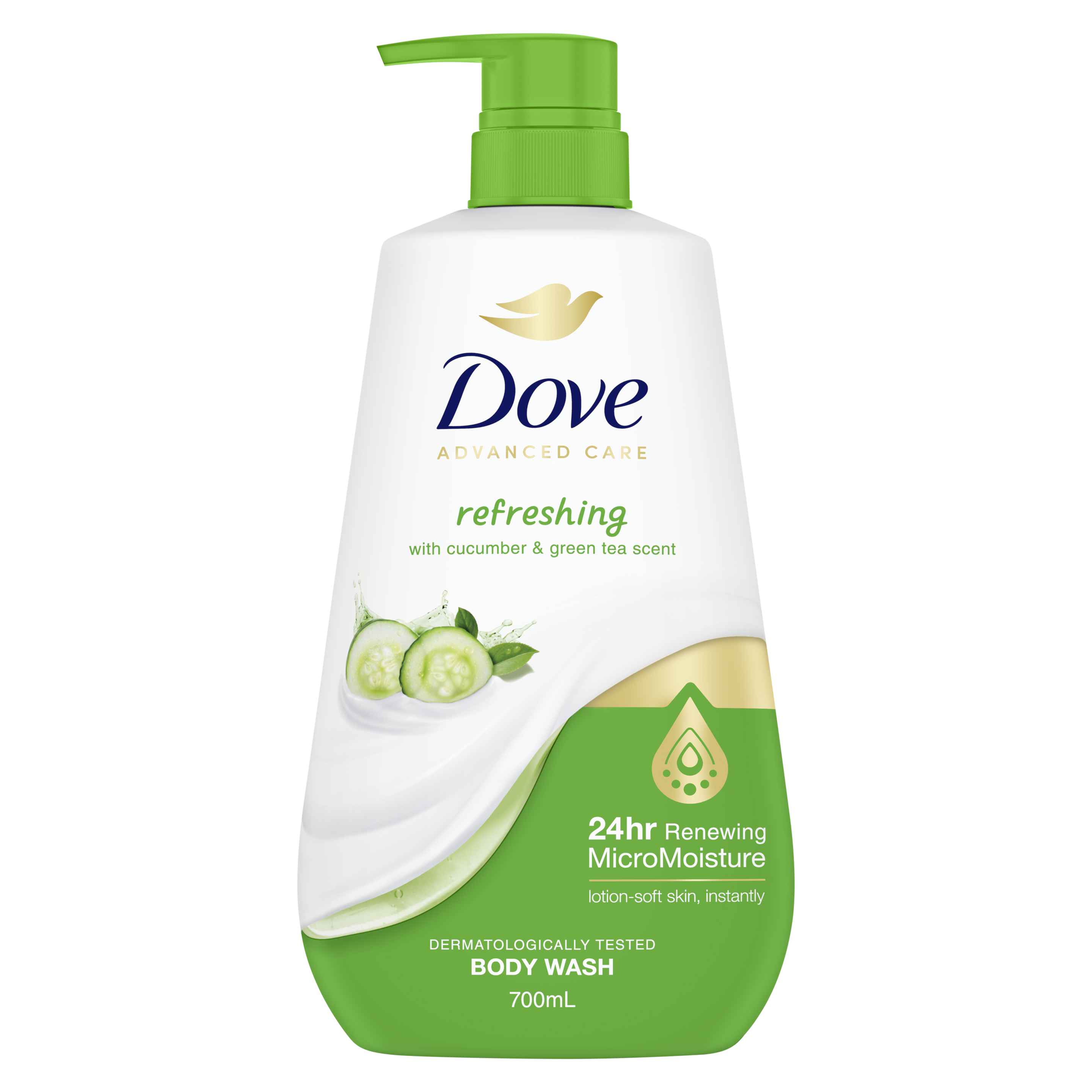 Dove Advanced Care Refreshing Body Wash 700ml