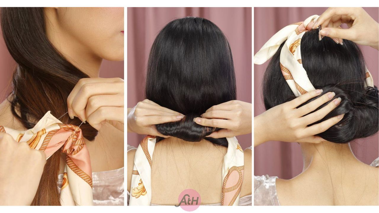 tutorial membuat greek updo