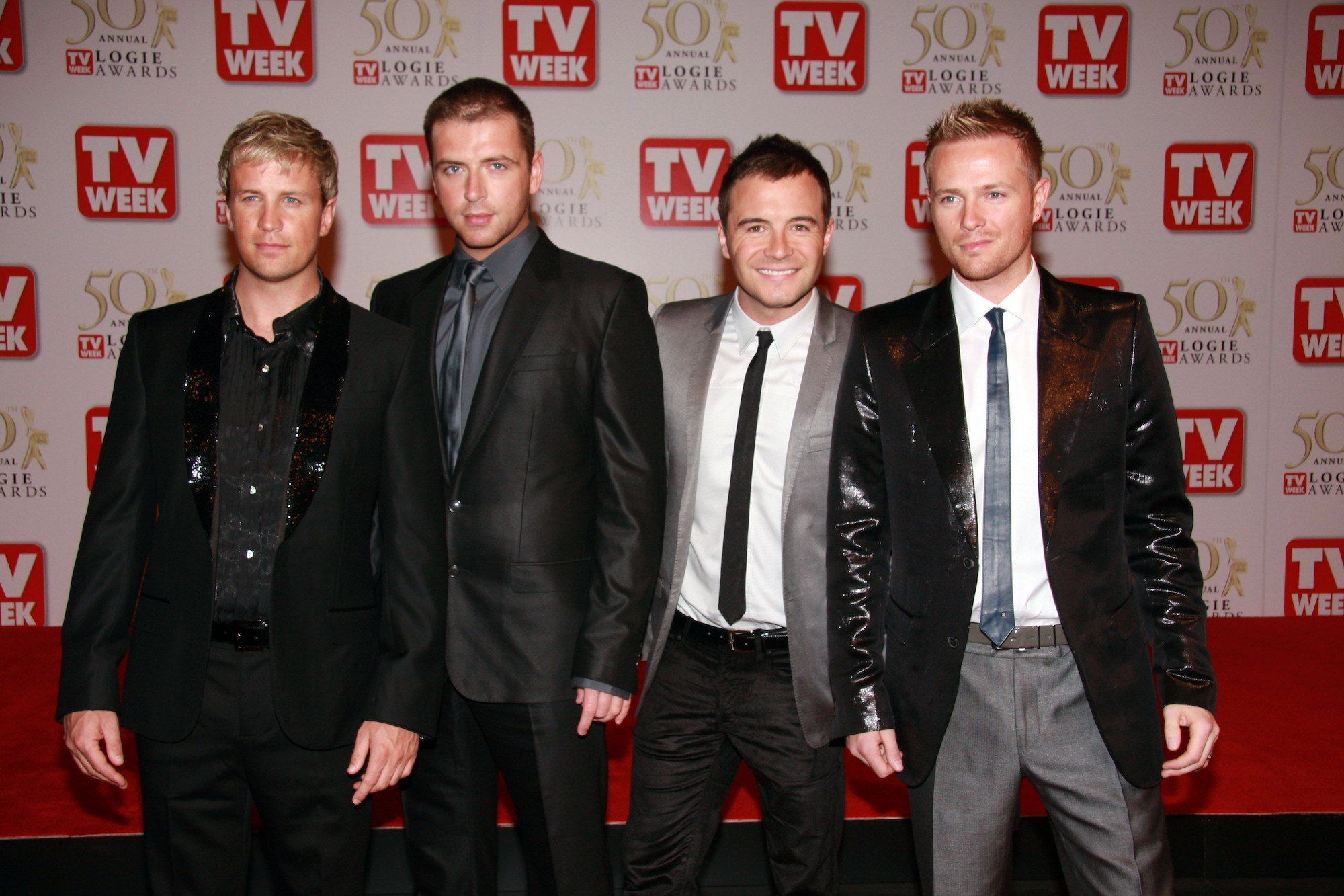 Begini penampilan Westlife di tahun 2008. (Foto: Shutterstock)