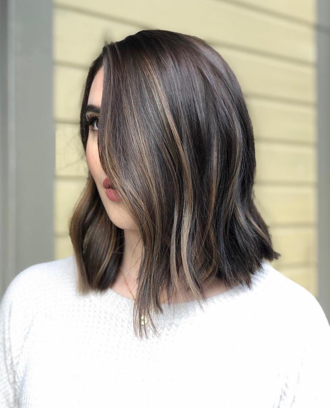 Gaya rambut sebahu dengan balayage. (Foto: Allthingshair UK)
