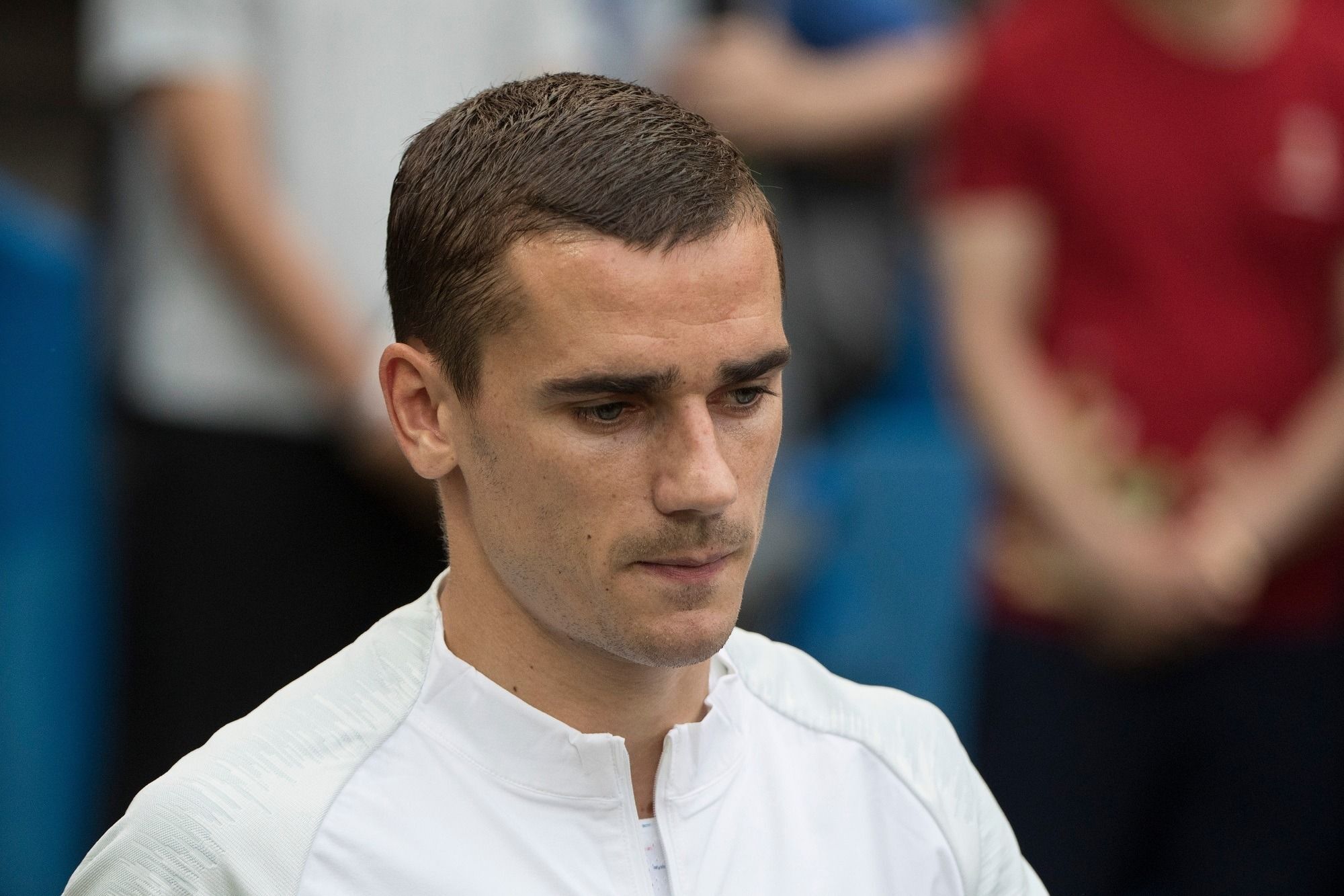 Gaya rambut pesepak bola Antoine Griezmann
