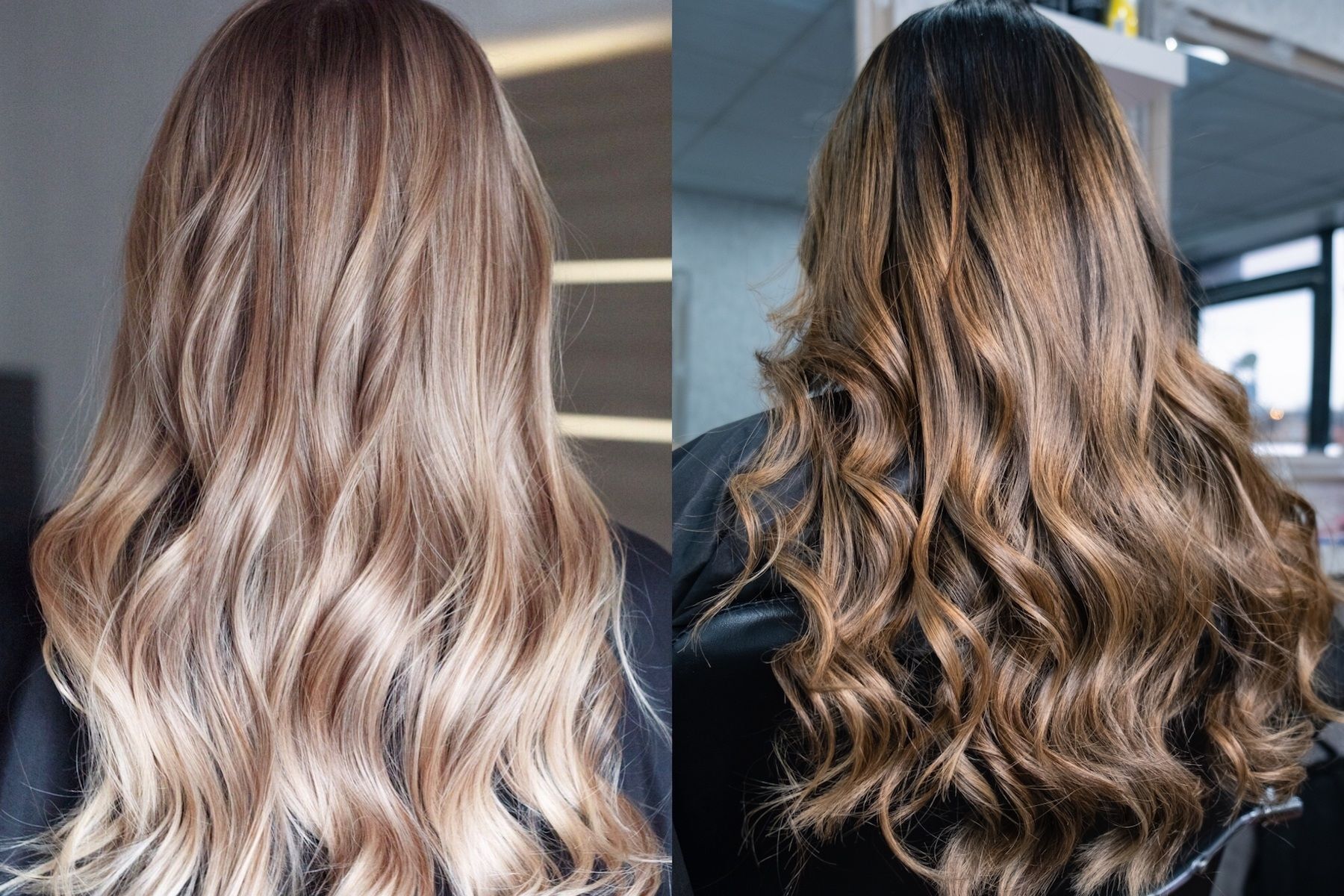 highlight versus balayage