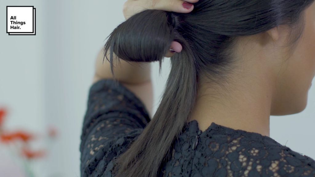 Step 6 sleek low knot- Anna Oktarina.