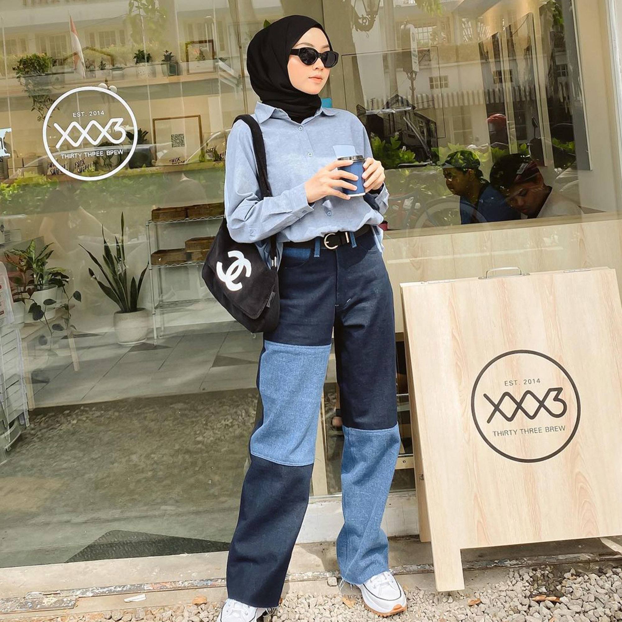 Triknya: main variasi warna. (Foto: Instagram/meiraniap)