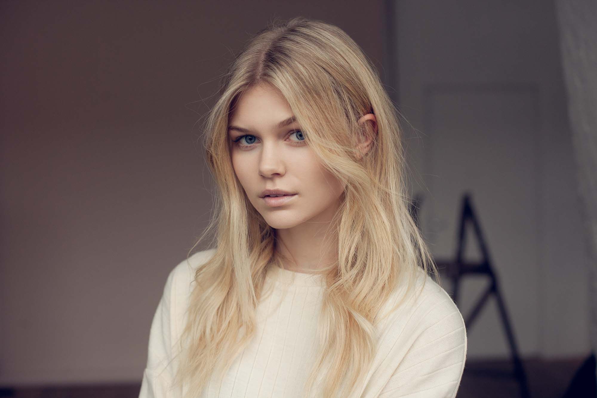 Model face-framing layer. (Foto: Verity Jane Smith)