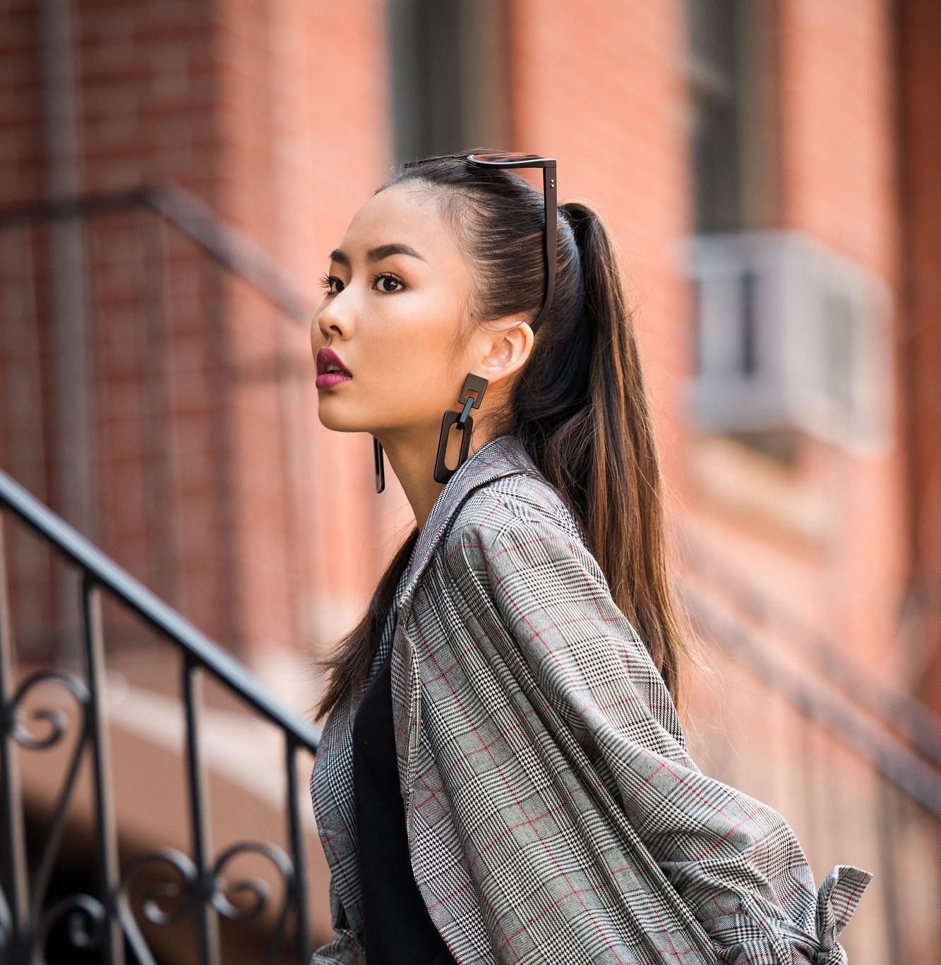 tips menata rambut lurus 1